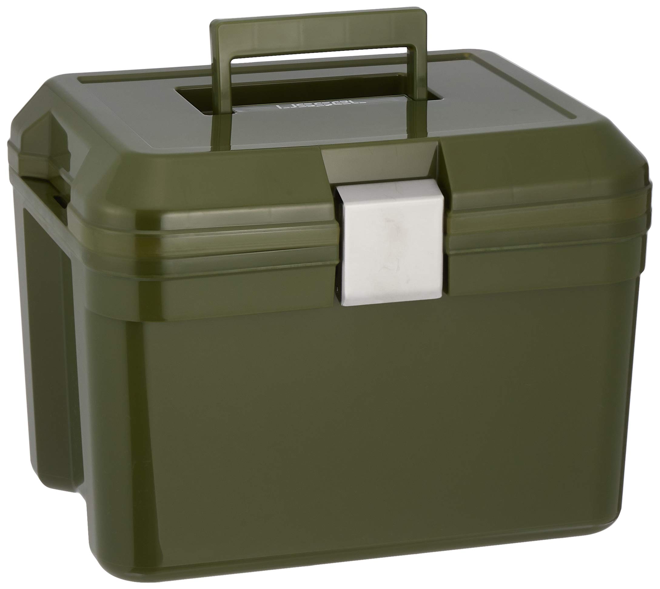 【送料無料】JEJアステージ クーラーボックス アイセルステンバックル #13 カーキ 本体: 奥行28.9cm 本..