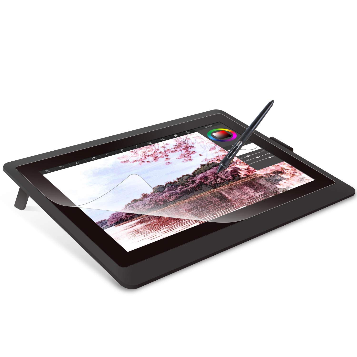 【送料無料】エレコム ワコム 液タブ 液晶ペンタブレット Wacom Cintiq 16 フィルム 紙のような描き心地 ペーパーテクスチャ 上質紙 日本製 TB-WC16FLAPL