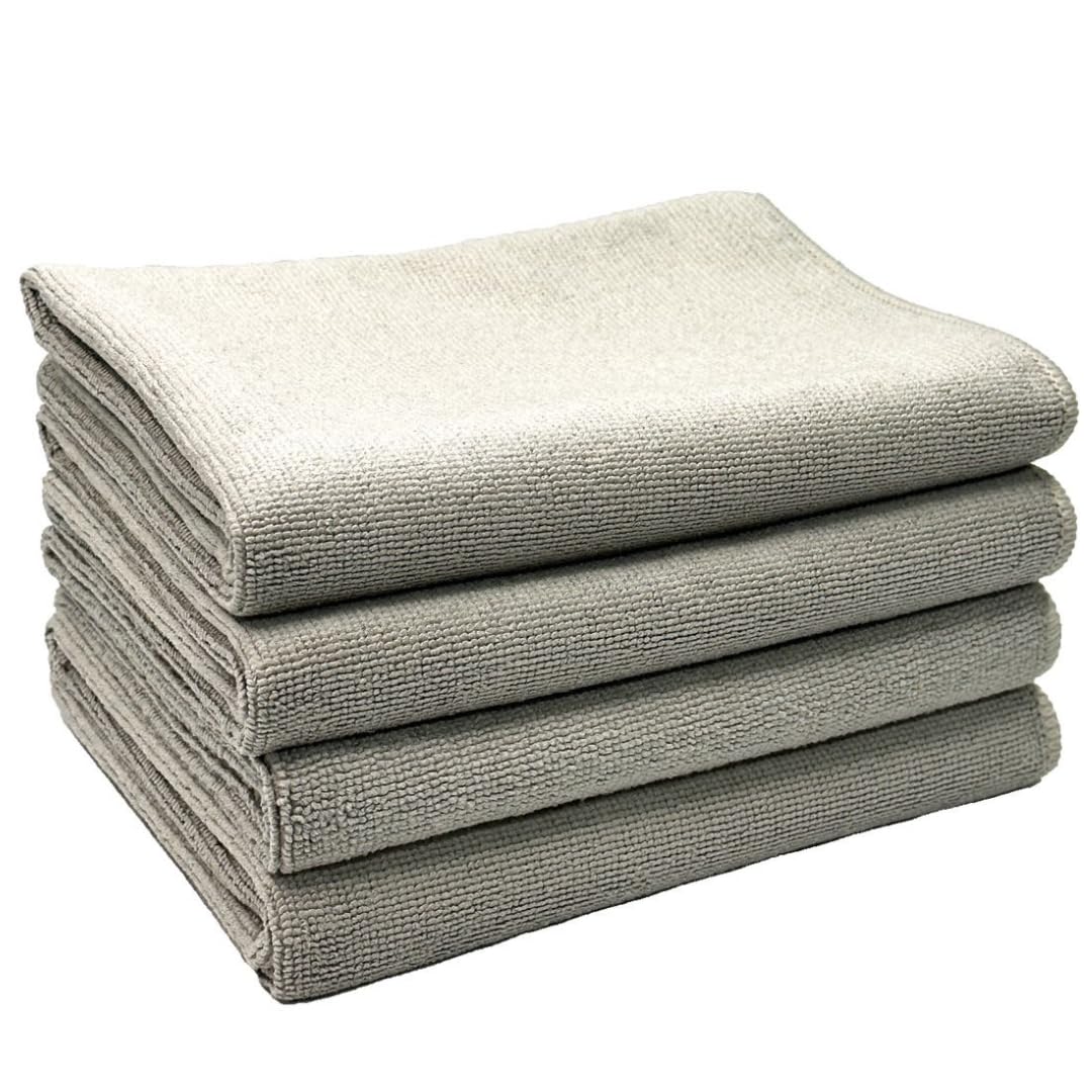 【送料無料】TARO WORKS 洗車タオル マイクロファイバー ふき取り 磨き上げ クロス 4枚 40x60