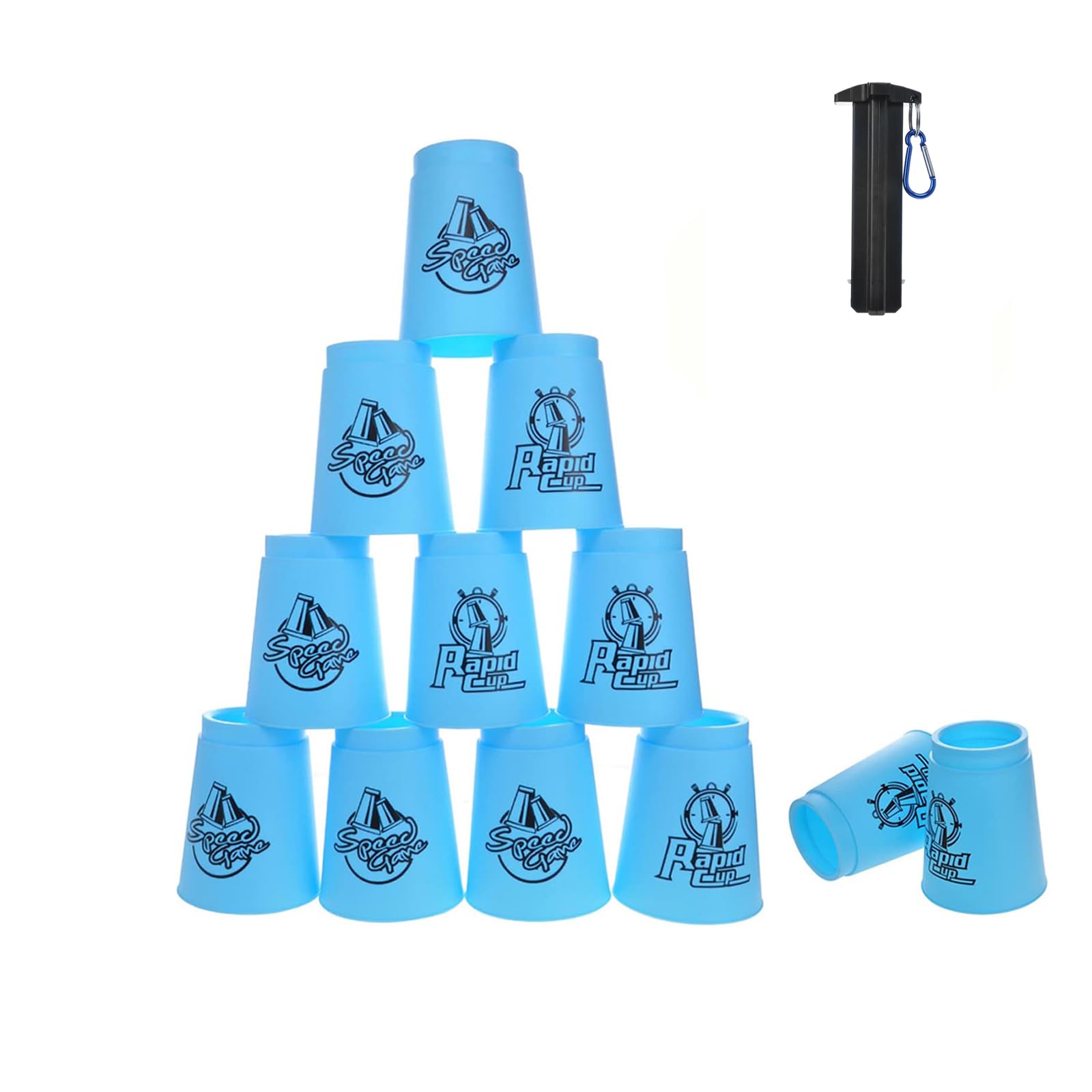 【送料無料】Cyfie スポーツスタッキング カップ 飛重ねカップ スポーツスタッキング専用 手提げ ...