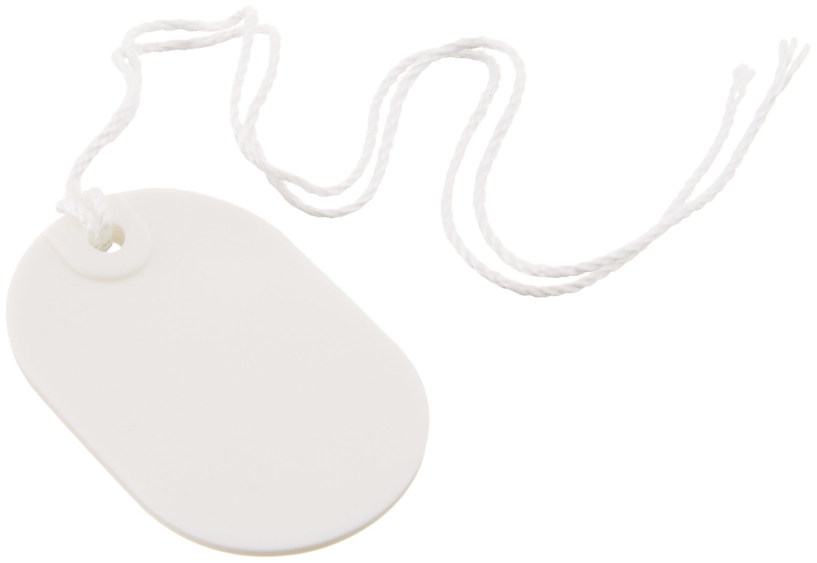 【送料無料】未来工業 カラーエフ プラスチック製・線名札 小判形 1袋 KF-2030HW