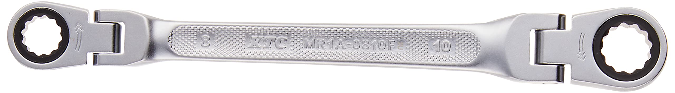 【送料無料】京都機械工具(KTC) ラチェットめがねレンチ (両頭型首振りタイプ) 8X10mm M ...