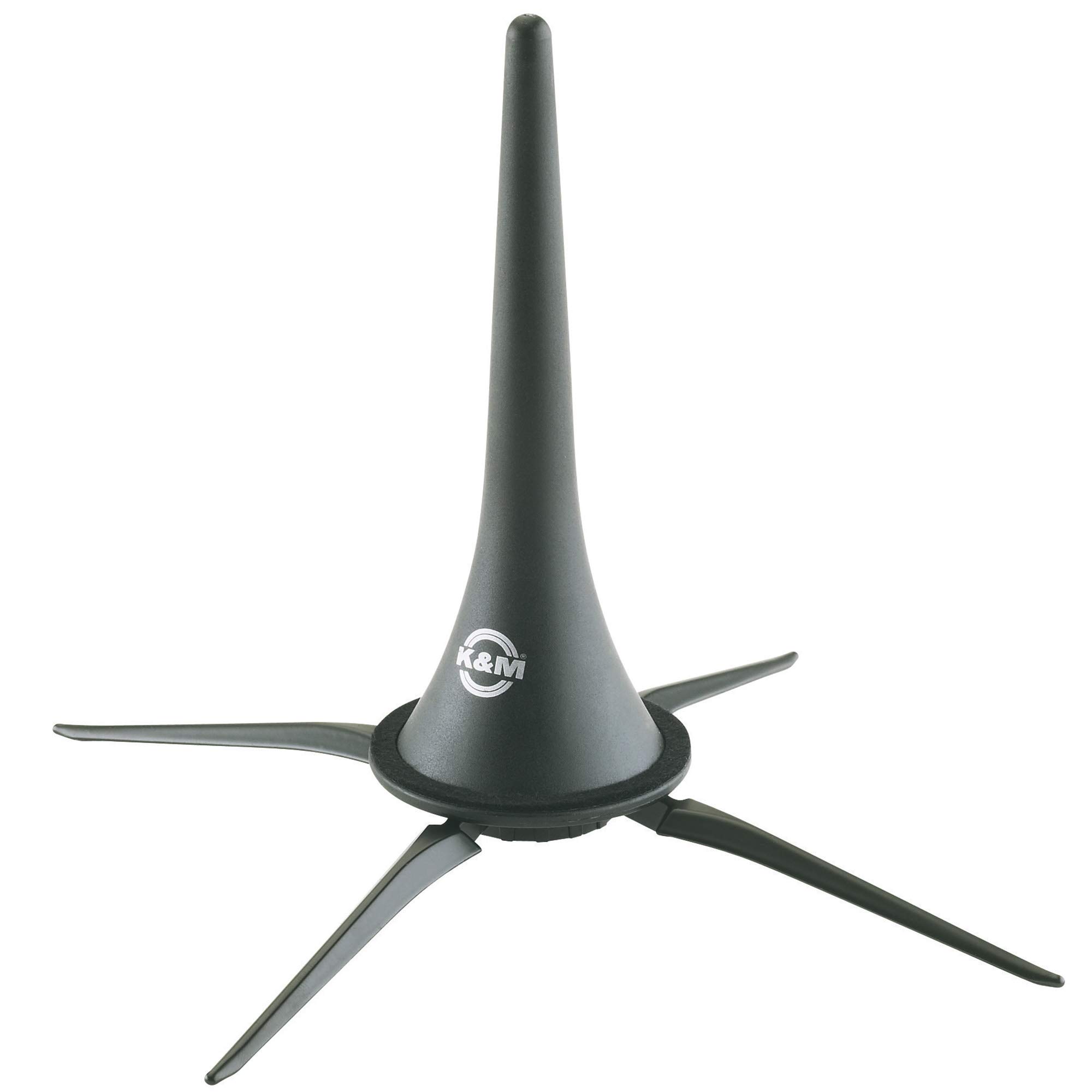 【送料無料】K&M トランペット用スタンド 152/1 3本脚 カラー:ブラック