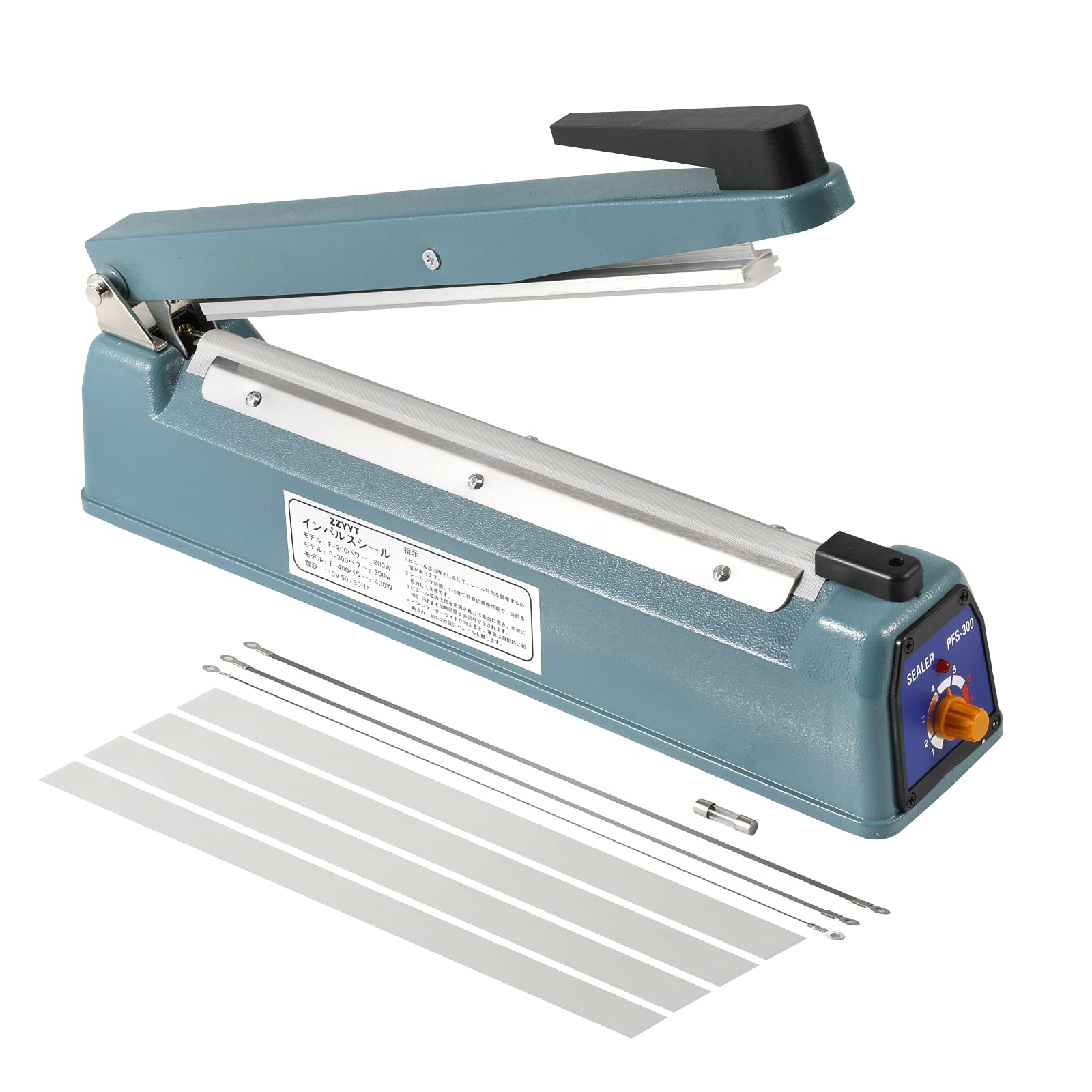 【送料無料】シーラー200m高性能卓上シーラーヒートシーラー 業務用シーラー機温度は8段階に調整可能 ...