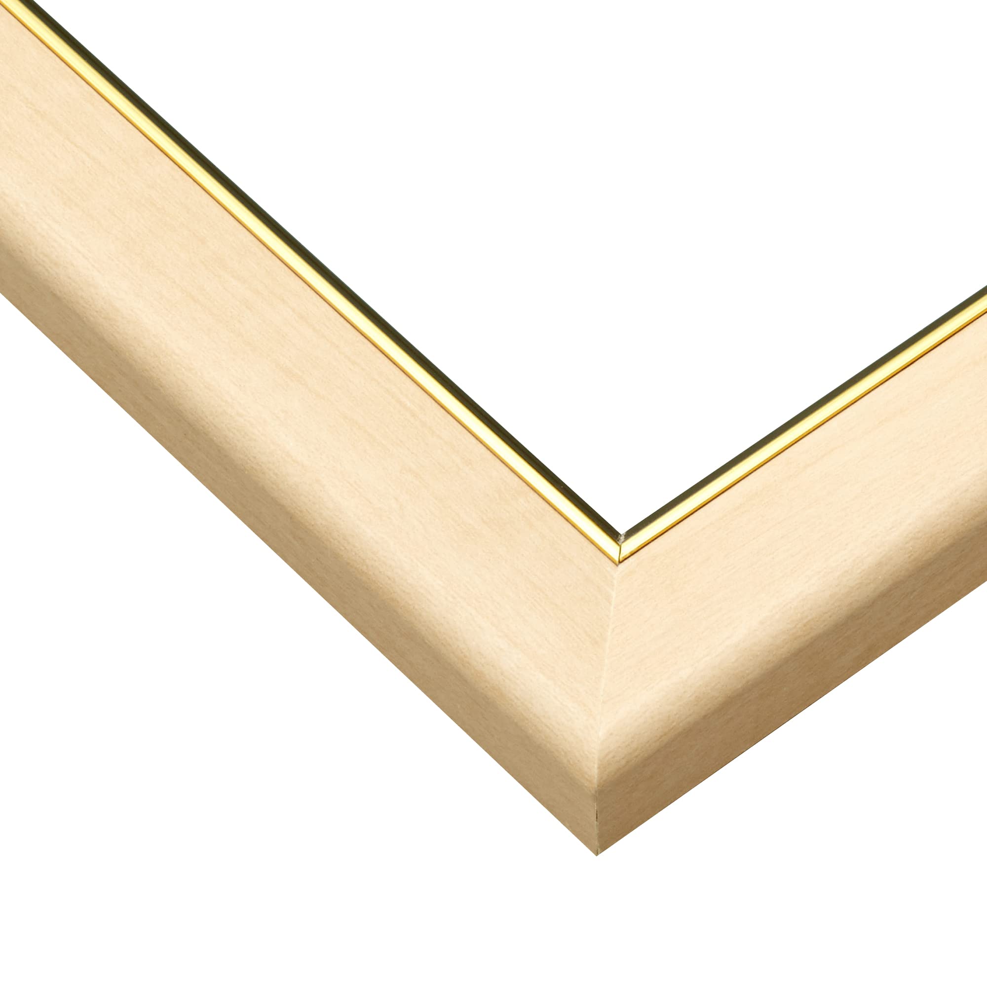 楽天COCO 生活便利グッズ【送料無料】エポック社 【日本製】 木製 パズルフレーム ウッディーパネルエクセレント ゴールドライン 金モール仕様 ナチュラル （38×53cm） （パネルNo.5-B） 掛ヒモ 点数券付き セルカバーUVカット仕様 パズル Frame 額縁