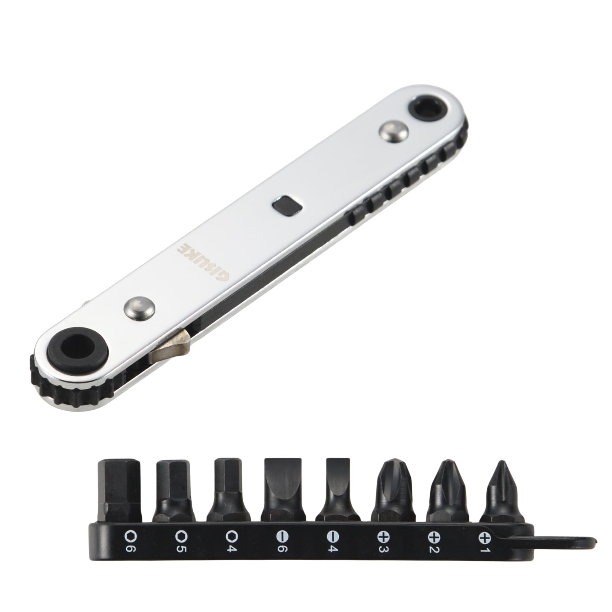 【送料無料】高儀(Takagi) GISUKE 薄型ラチェットハンドルセット ストレート URS-1 ...