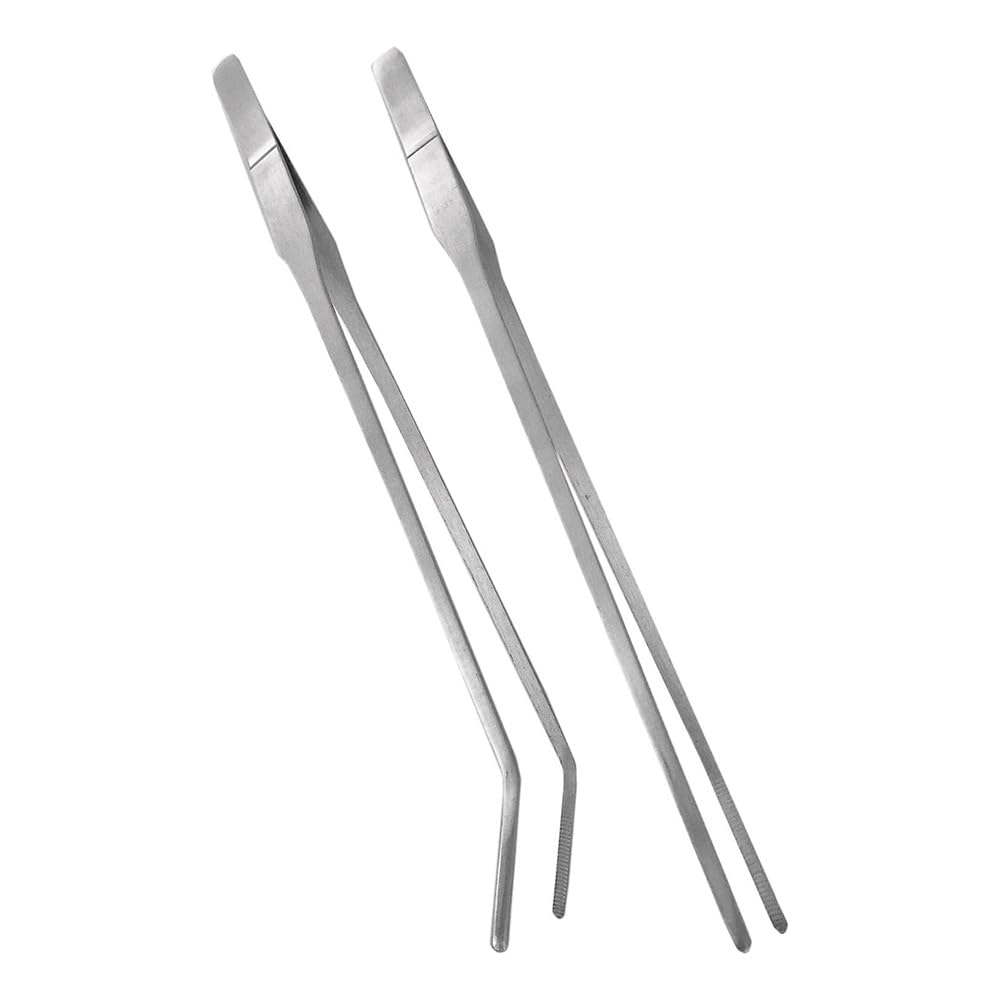 【送料無料】ピンセット 長いサイズ 水槽用 アクアリウム セット ハーバリウム制作用 爬虫類飼育 水草 ..