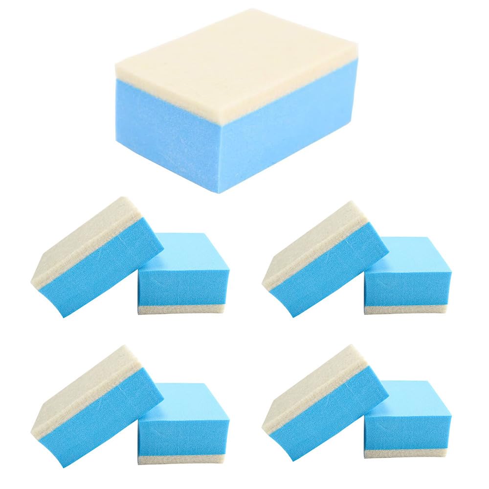 【送料無料】コンパウンド スポンジ フェルト ウロコ取り 手磨き用フェルト 多用途 鱗取りパッド 研磨 ..