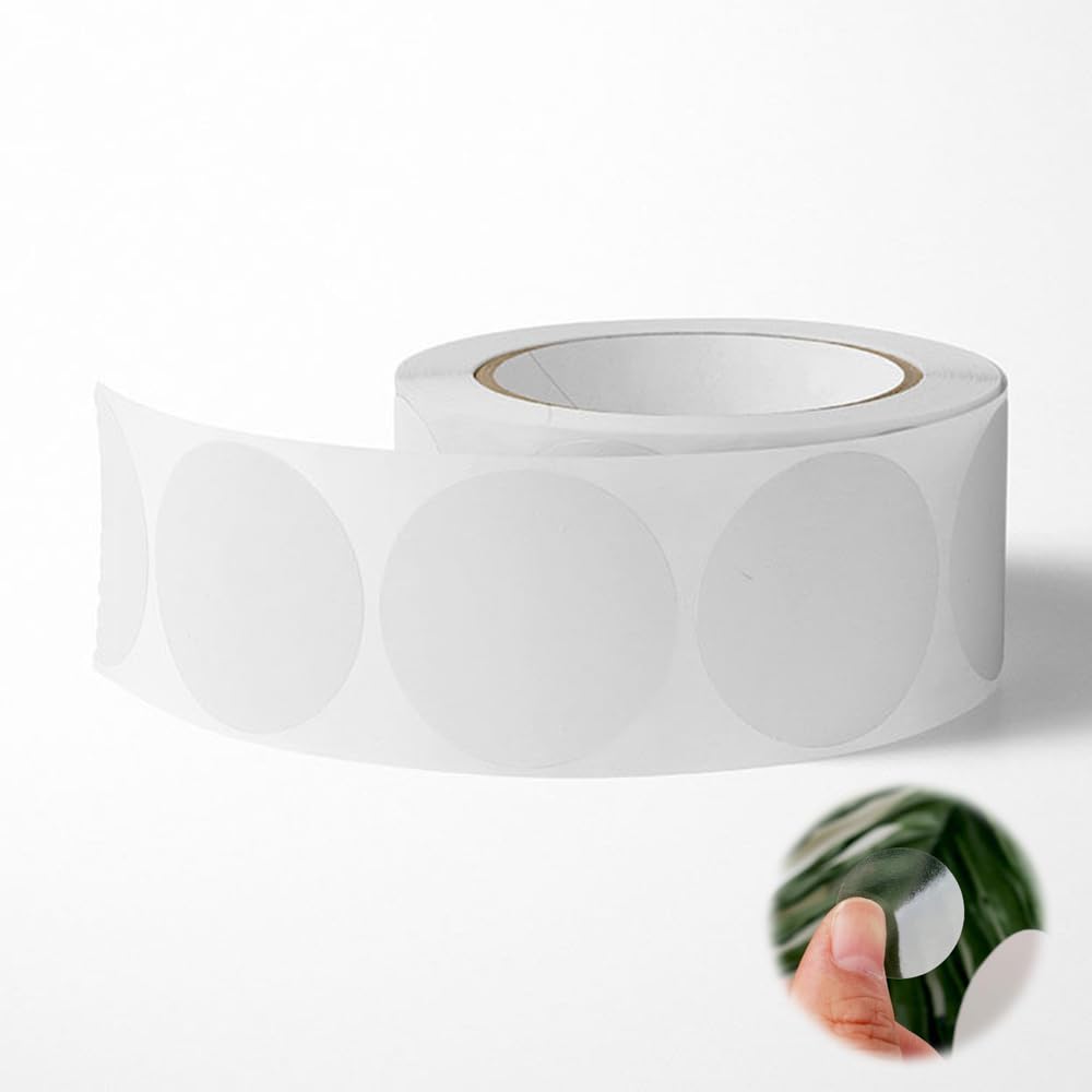 【送料無料】封かんシール 透明シール 丸 2.5cm 500枚 透明 パッケージ用 円形 封筒 手紙 封かん 封筒 ..