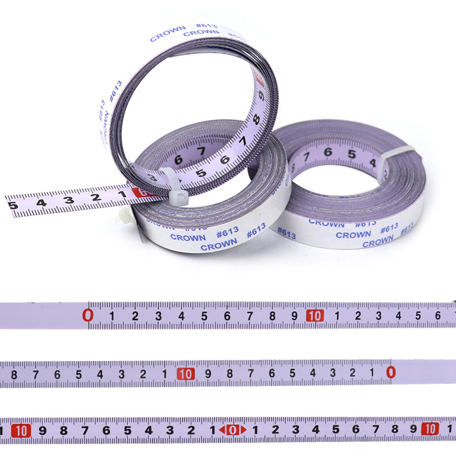 【送料無料】TerraShine テープメジャー 3個 メジャー テープ シール 自己粘着性メジャーテープ 巻き尺..