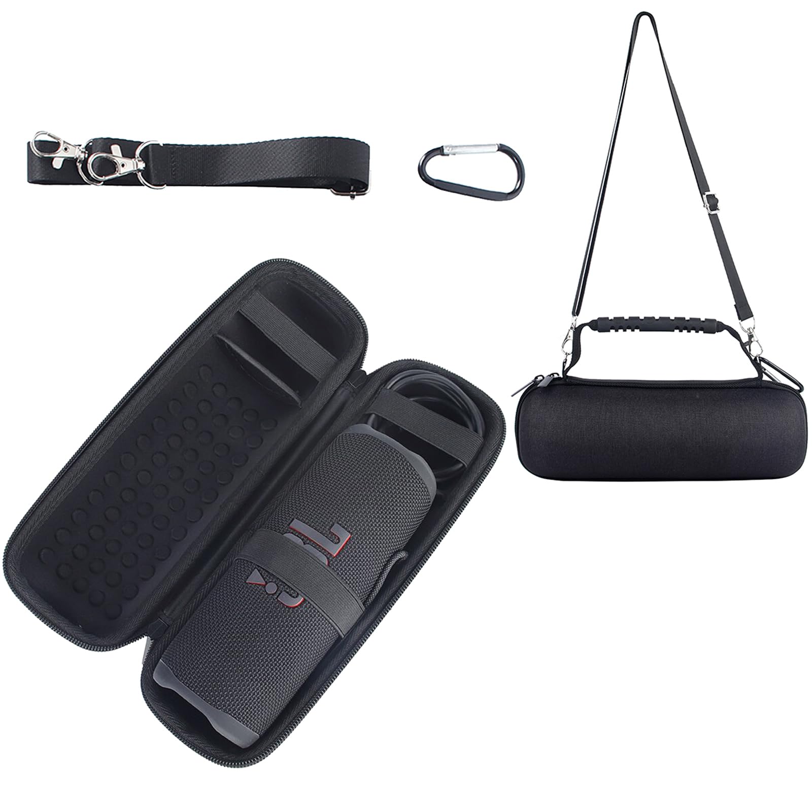 【送料無料】Buziba ハードトラベルキャリーケース JBL Flip 6スピーカー用 ポータブルトラベルストレ..