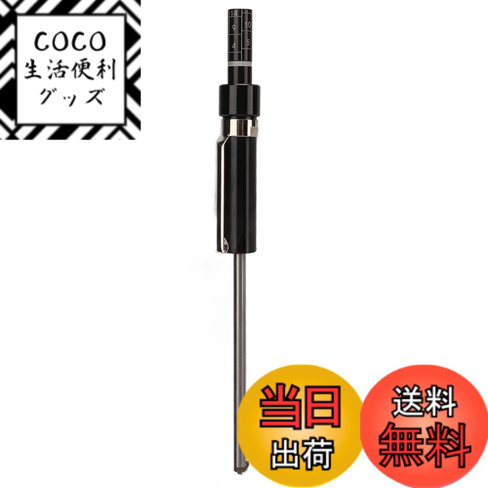 【送料無料】ブレーキパッド測定ツール、高耐久1.5mm校正チェックマークブレーキパッド測定ゲージユニバーサル内部外部用