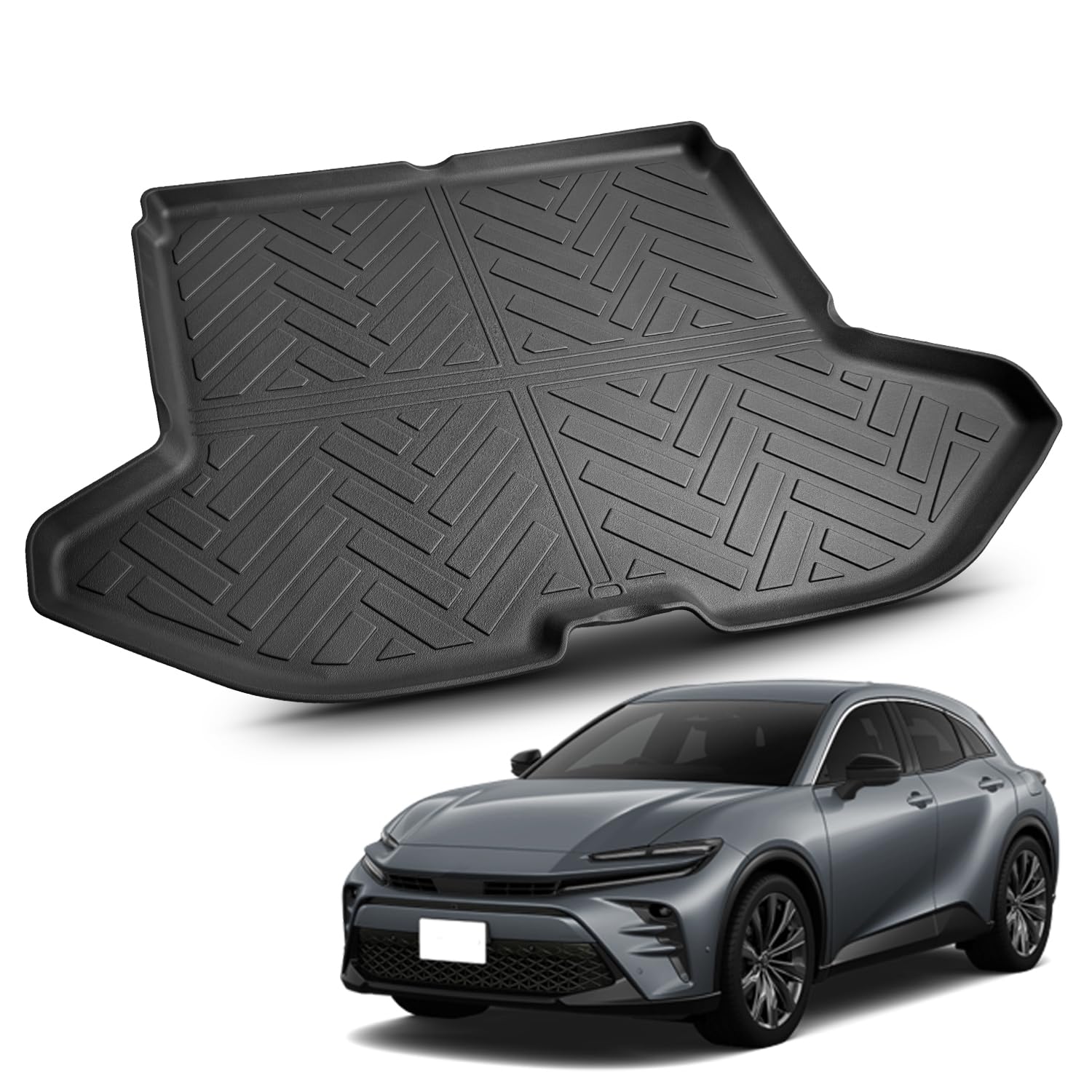 【送料無料】ASZSKトヨタ クラウンスポーツ ラゲッジマット クラウン スポーツ ラゲッジトレイ 3d 防水..