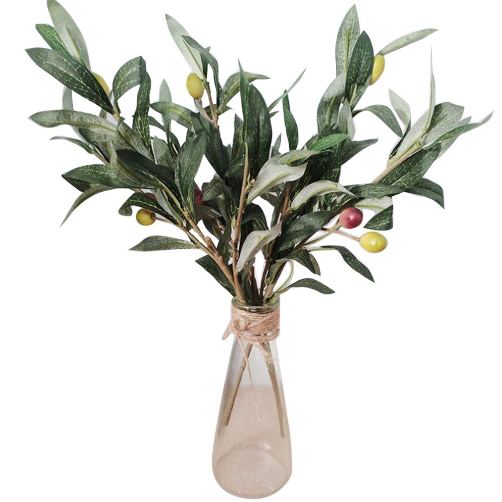 【送料無料】Lumierechat オリーブ 造花 オリーブの木 DIY フラワーアレンジメント フェイクグリーン 3..