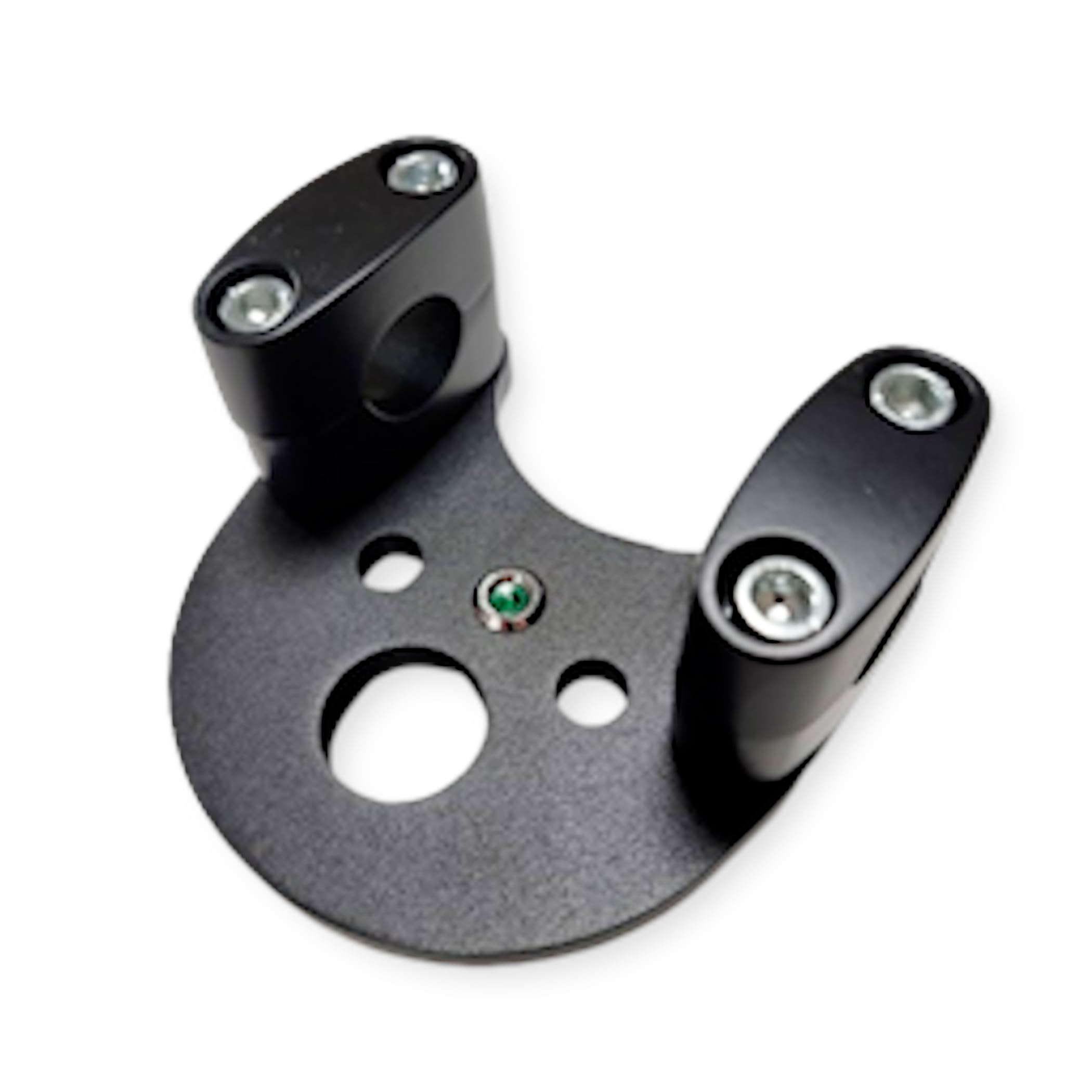 【送料無料】Lezalic ハンドルポスト ホンダ用 バイク バーハンドル キット ニュートラル配線 付き スーパーカブ リトルカブ C50 C70 C90 ハンドル 固定 カスタム 汎用 社外品 (ブラック)