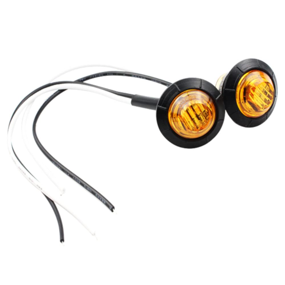 【送料無料】Beatus 埋め込み サイドマーカー ウインカー トラック 自動車 バイクのハンドルやカウル 2..