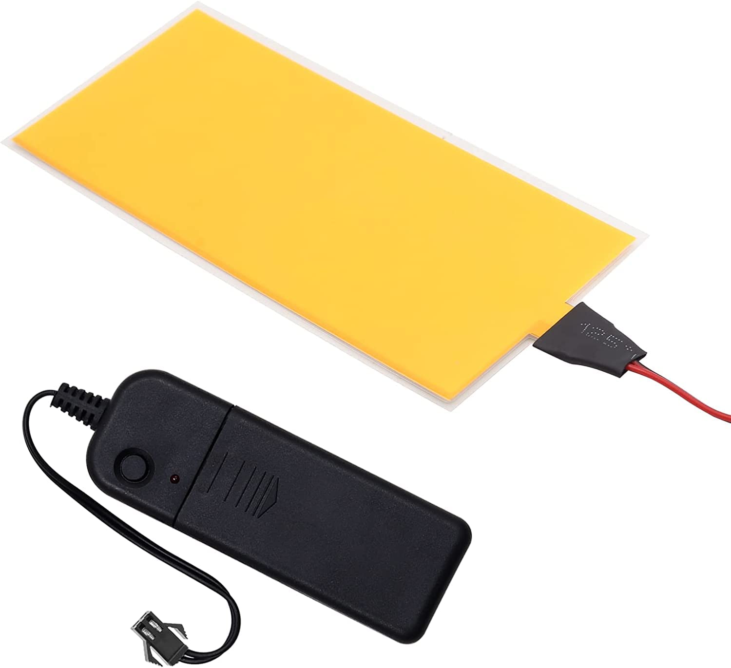 【送料無料】Ygmylandbb 有機EL照明パネル ELパネル EL照明 elシート 3V 12×5cm 面発光 電源ユニット付..