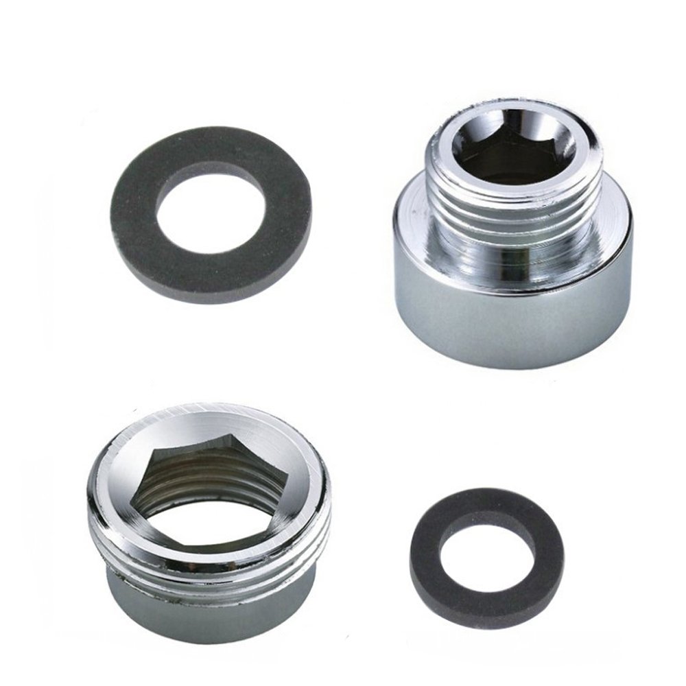 【送料無料】NUZAMAS 3/4インチ〜1/2インチアダプタセットガーデンホーストイレバスルームキッチンラン..