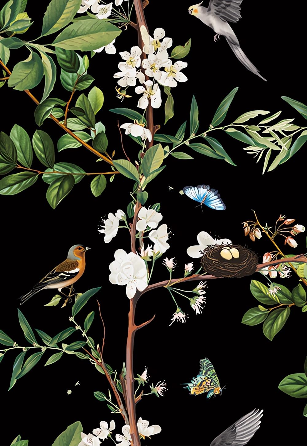 【送料無料】Juangfia 壁紙 シール 鳥�