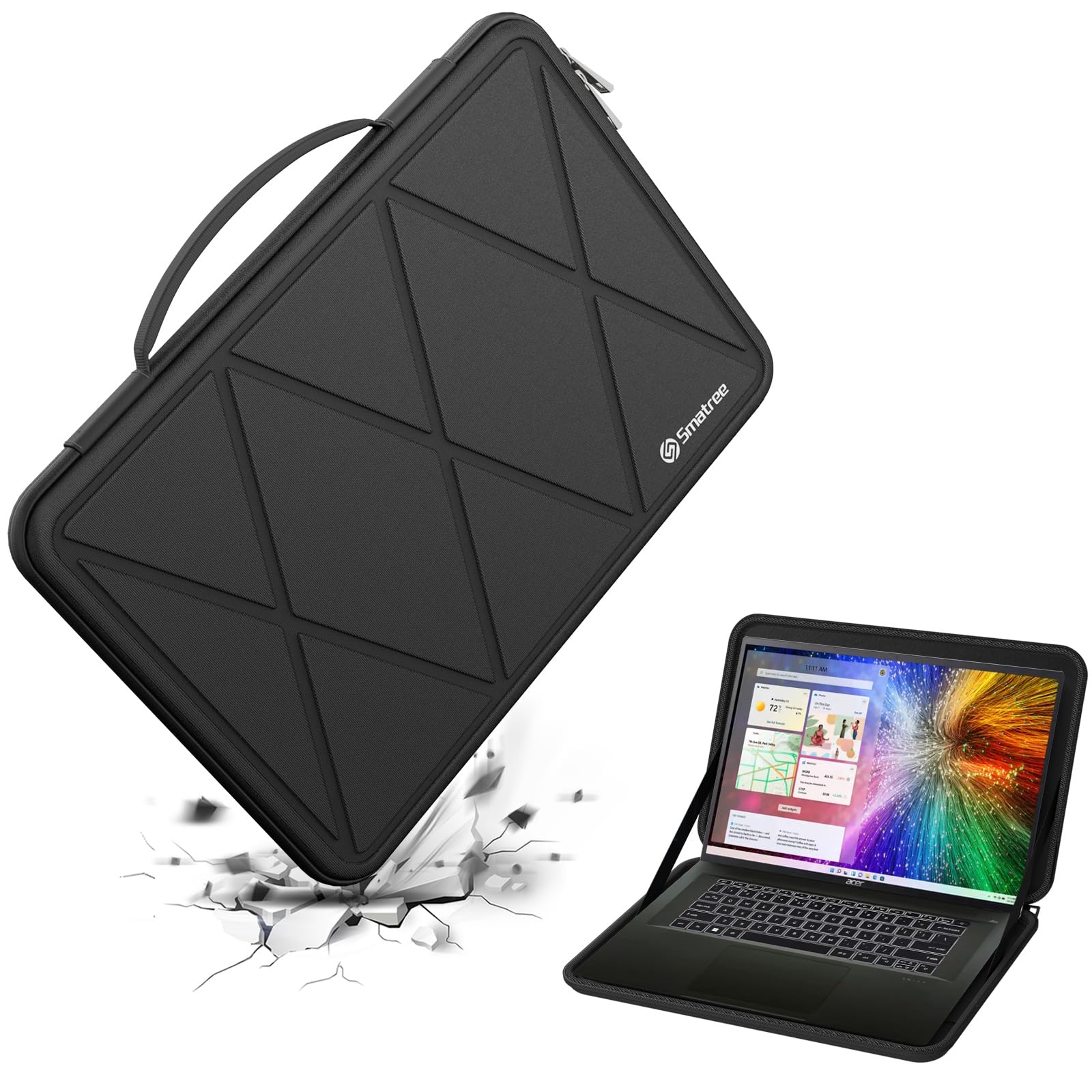 【送料無料】Smatree ハードEVA保護スリーブケース 16インチAcer Swift Edge 16 Laptop - SFA16-41-R6Y..