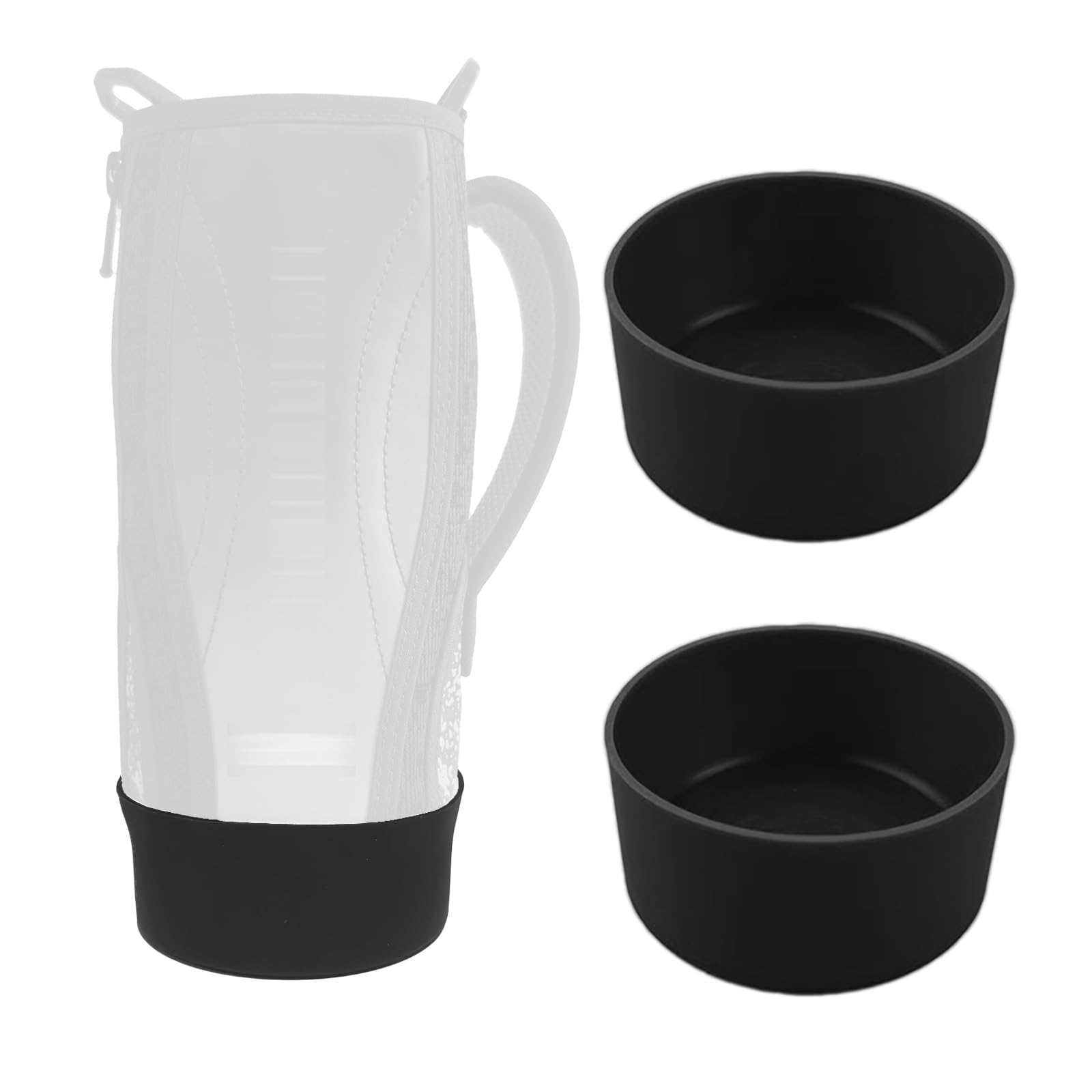 【送料無料】Futakuchi 水筒 底カバー シリコン 補強 1L 1.5L 800mlカバー用 水筒ポーチ 破損 修復 ペットボトル カバー 底抜け 予防 ...