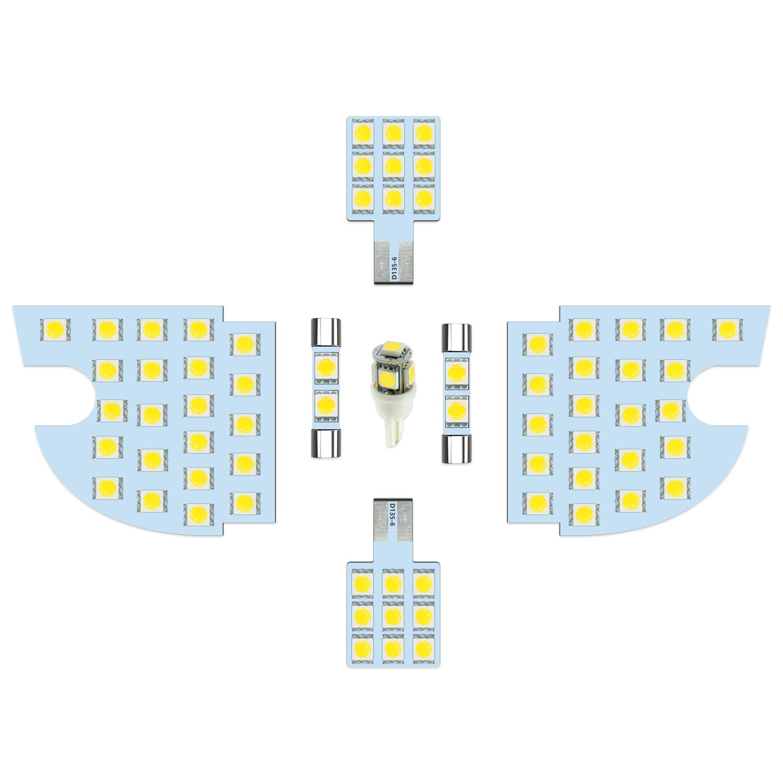 【送料無料】ZXREEK トヨタ GR86 / スバル BRZ LED ルームランプ 専用設計 トヨタ GR86 ZN8 / スバル BRZ ZD8 LED 互換品 室内灯 高輝度 6000K ホワイト 内装 LEDバルブ 75発 LED 車内灯 純正交換 取り扱い専用工具付 取付簡単 7点セット (トヨタ GR86 ZN8/スバル BRZ Z
