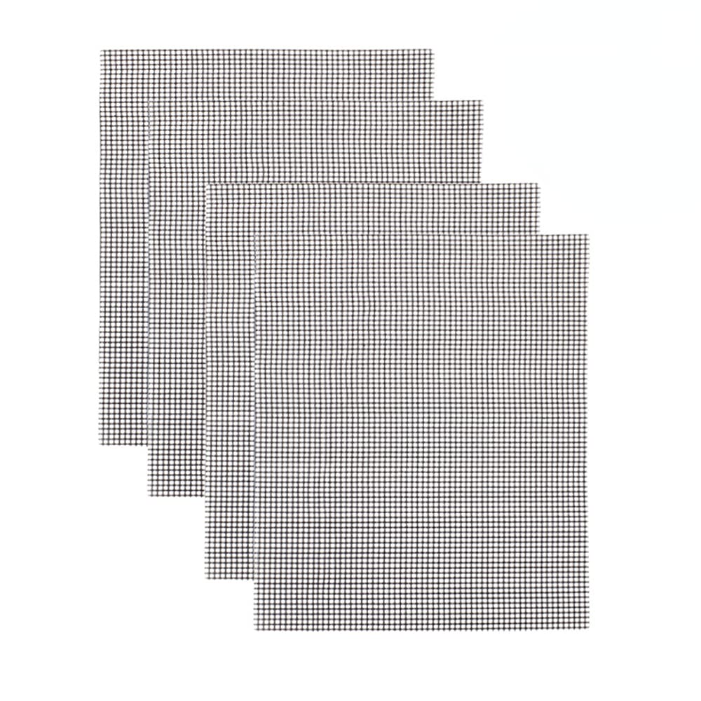 【送料無料】Itisyou バーベキュー 網 bbq 網 バーベキューグリルマット くっつかない焼き網 グリルマット バーベキューグリルメッシュパッド バーベキュー用品 40*33cm 4枚セット