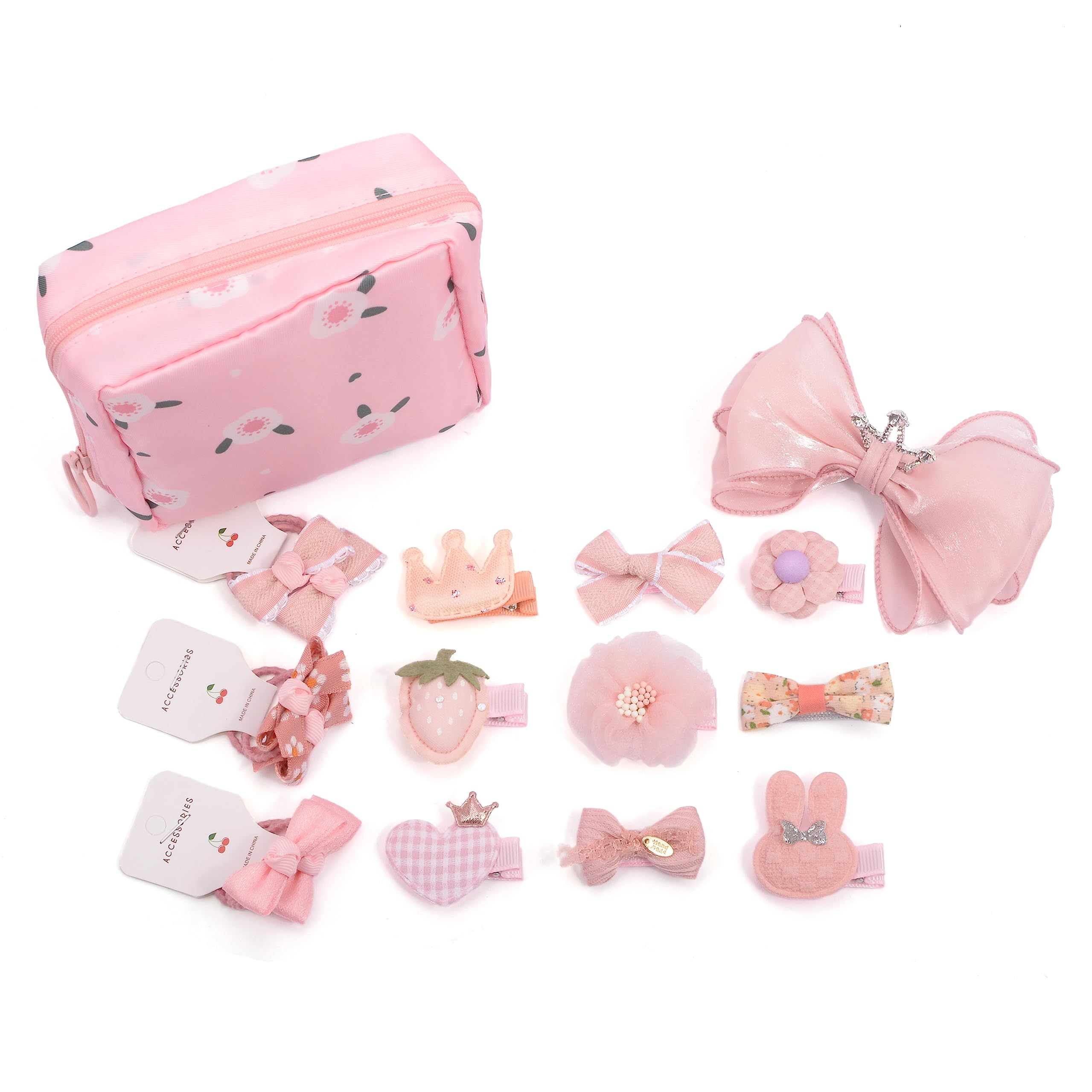 【送料無料】BIANHUAN ヘアピン 子供 ベビー ヘアクリップ 赤ちゃん おしゃれ 子供用 ヘアゴム リボン キッズ 前髪 髪飾り 髪ゴム ヘアアクセサリー 女の子 髪留め ゴム ベビーヘアクリップ おしゃれ かわいい 16点セット 卒園式 発表会 ひな祭り お食い初め ギフト プレ