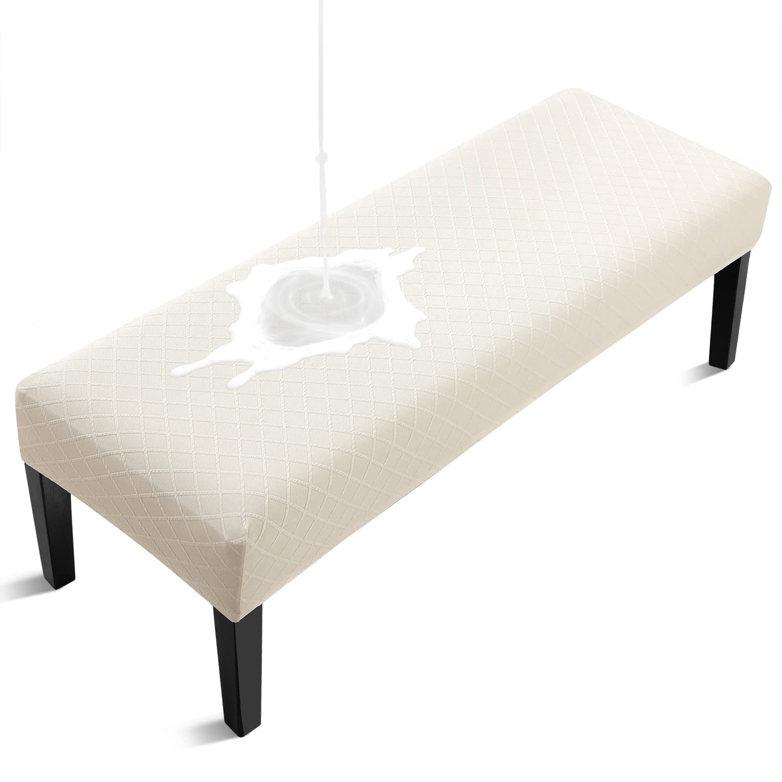 【送料無料】Leweet ベンチカバー 伸びる ベンチ シート カバー ベンチソファーカバー ベンチ用 カバー..