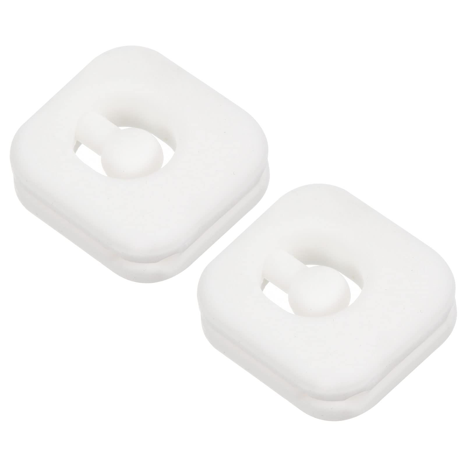 【送料無料】PATIKIL テニス振動ダンパー 2個 四角形 シリコンショックアブソーバー ラケットストリン..