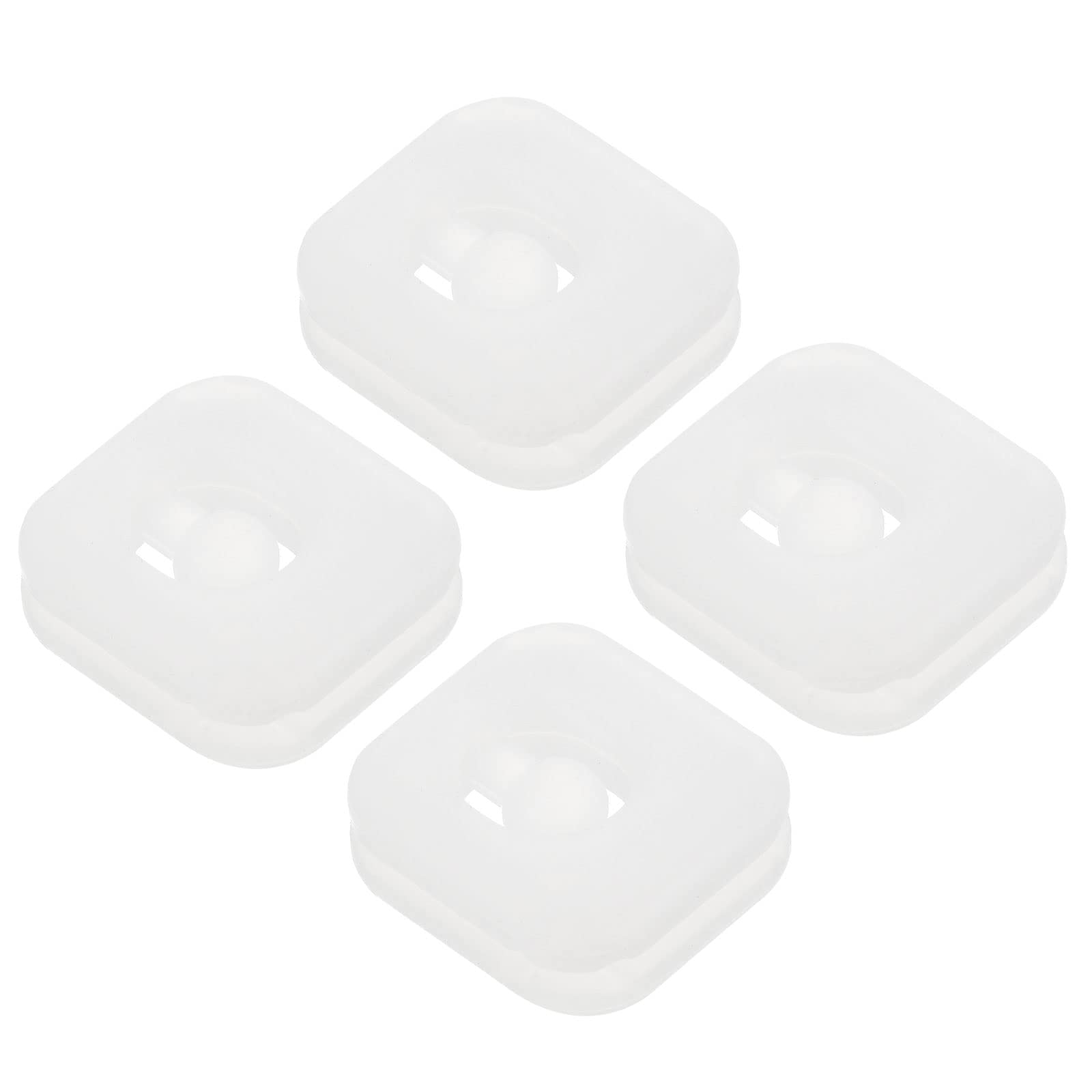 【送料無料】PATIKIL テニス振動ダンパー 4個 四角形 シリコンショックアブソーバー ラケットストリン..