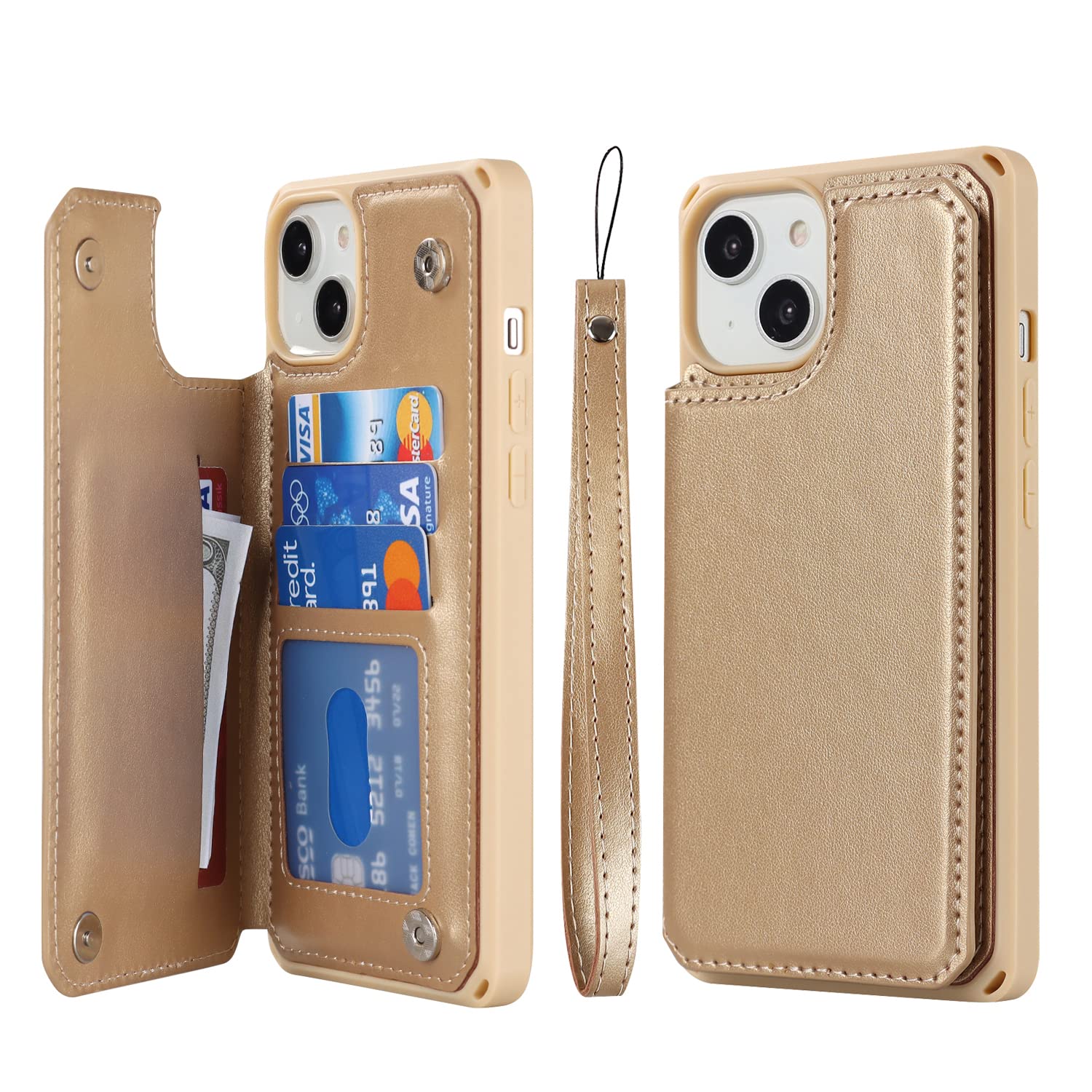 【送料無料】Sailortech iPhone 14 Plus 背面ケース 手帳型 アイフォン14 プラスケース アイフォン14 プラス カバー 財布case 縄掛け 高級PUレザー 多機能携帯電話カード 手帳ケース PUレザー 収納付き 磁石吸着 ICカード収納 財布型 実用 横置き機能 耐衝撃 防塵 落下防