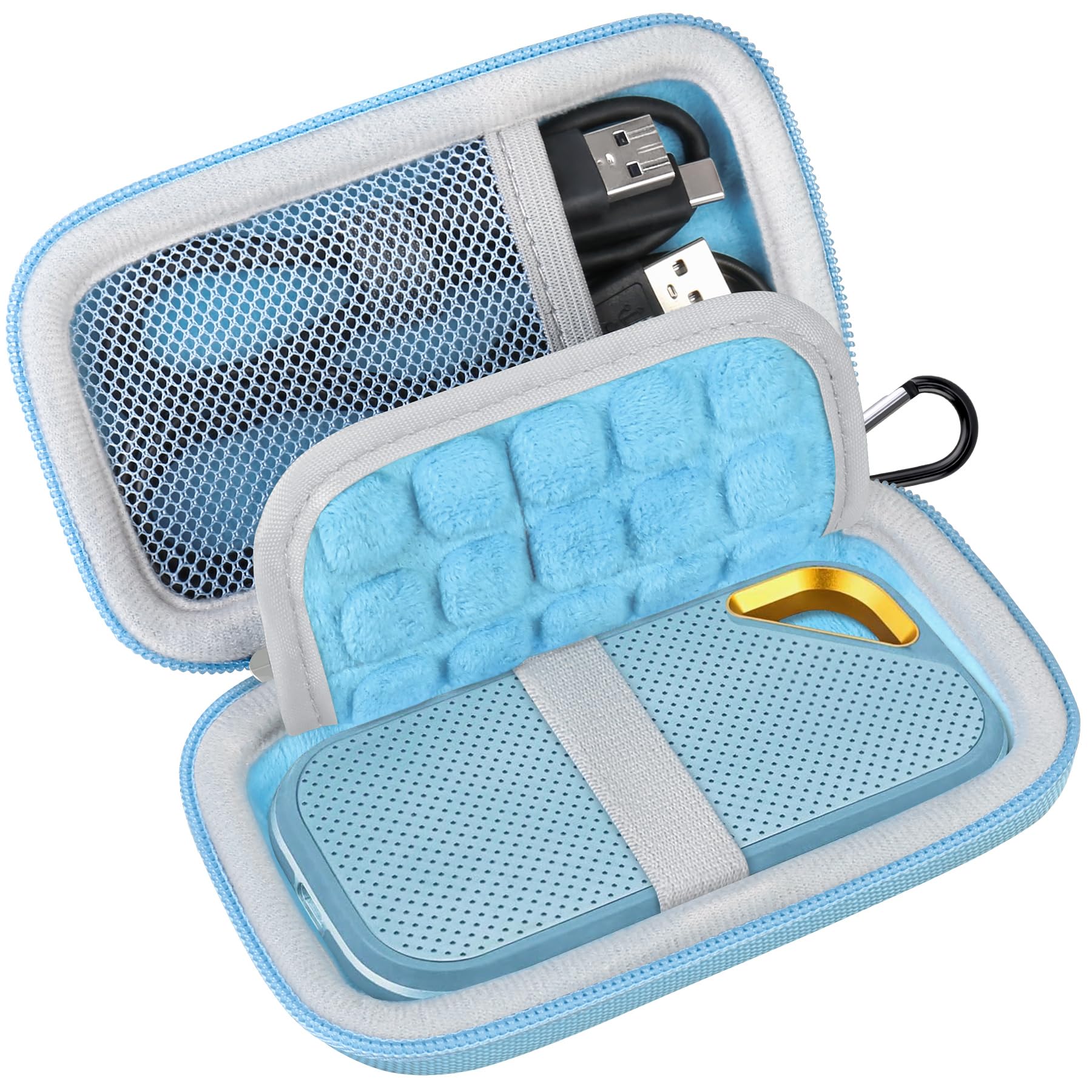 COCO å㤨̵֡Lacdo ϡ    ǥ ȥ꡼ ץ/ǥ ȥ꡼ ݡ֥볰դSSD 500GB 1TB 2TB 4TB USB-C åɥơȥɥ饤 EVA Ѿ׷  ݸǼ ȥ٥Хå֥롼פβǤʤ2,319ߤˤʤޤ