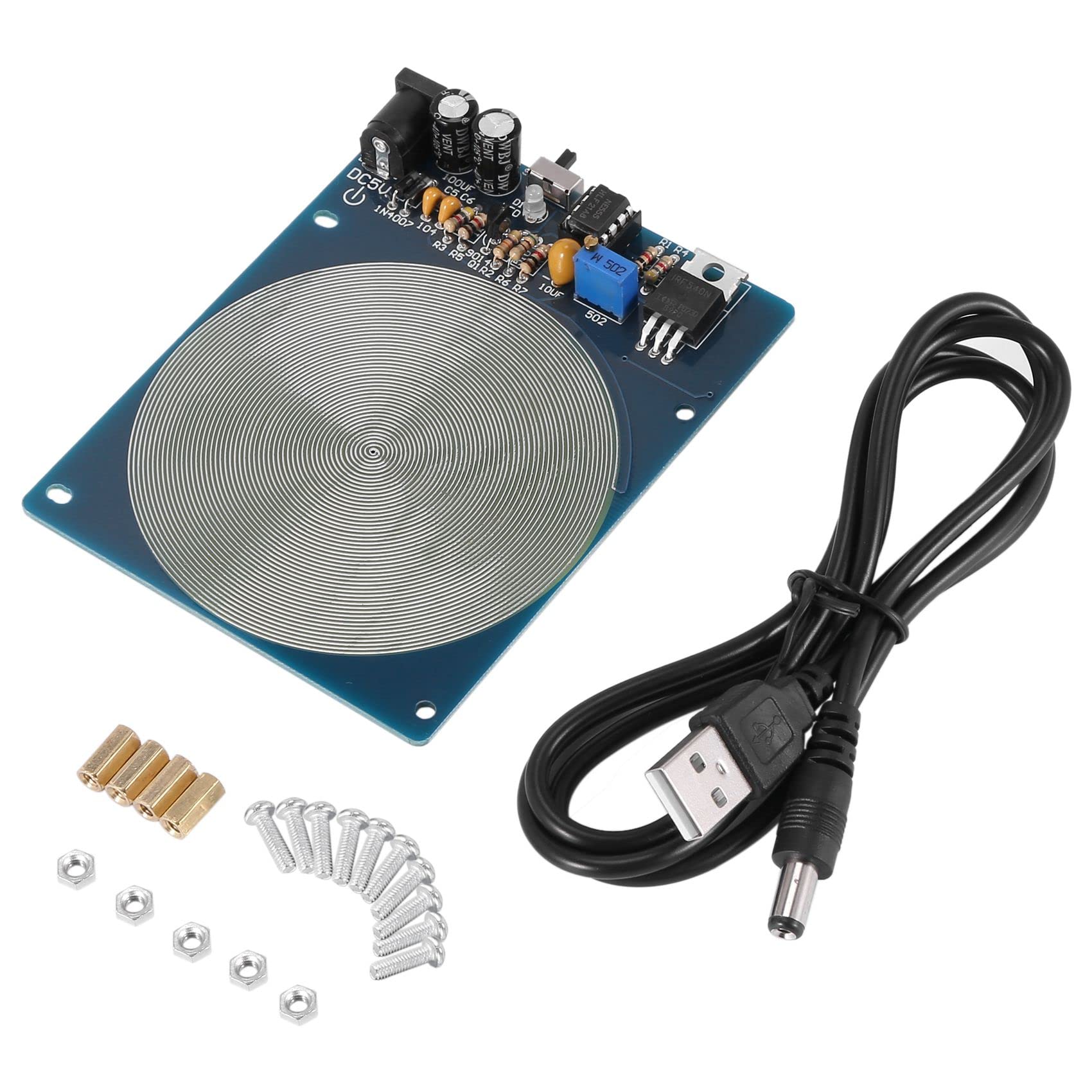 【送料無料】Dovhmoh DC 5V 7.83Hz精密シューマン共鳴超低周波パルス波発生器音声共振 ...