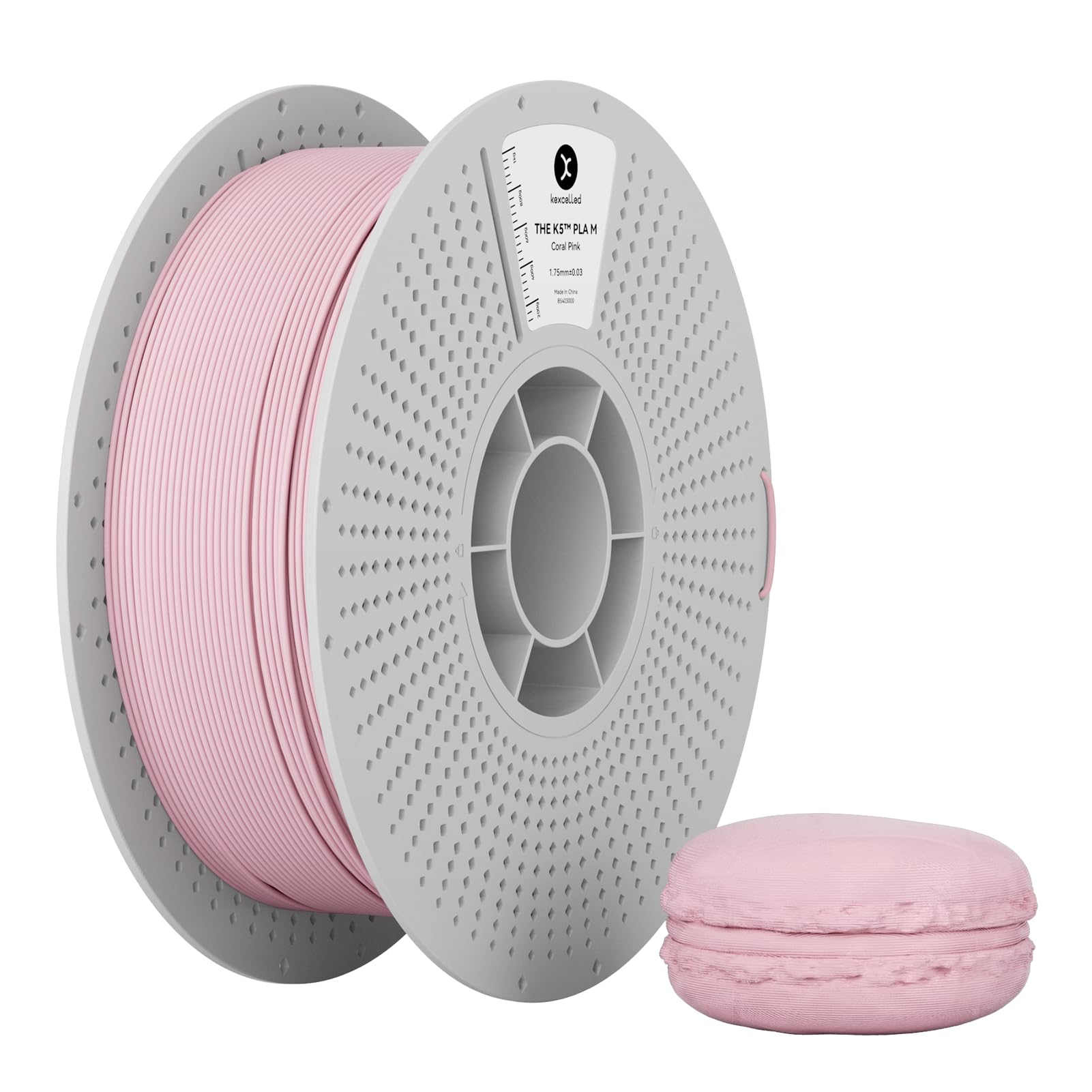 【送料無料】マカロン マット つや消しの質感 Kexcelled PLA 3Dプリンターフィラメント素材 1.75mm径 ..