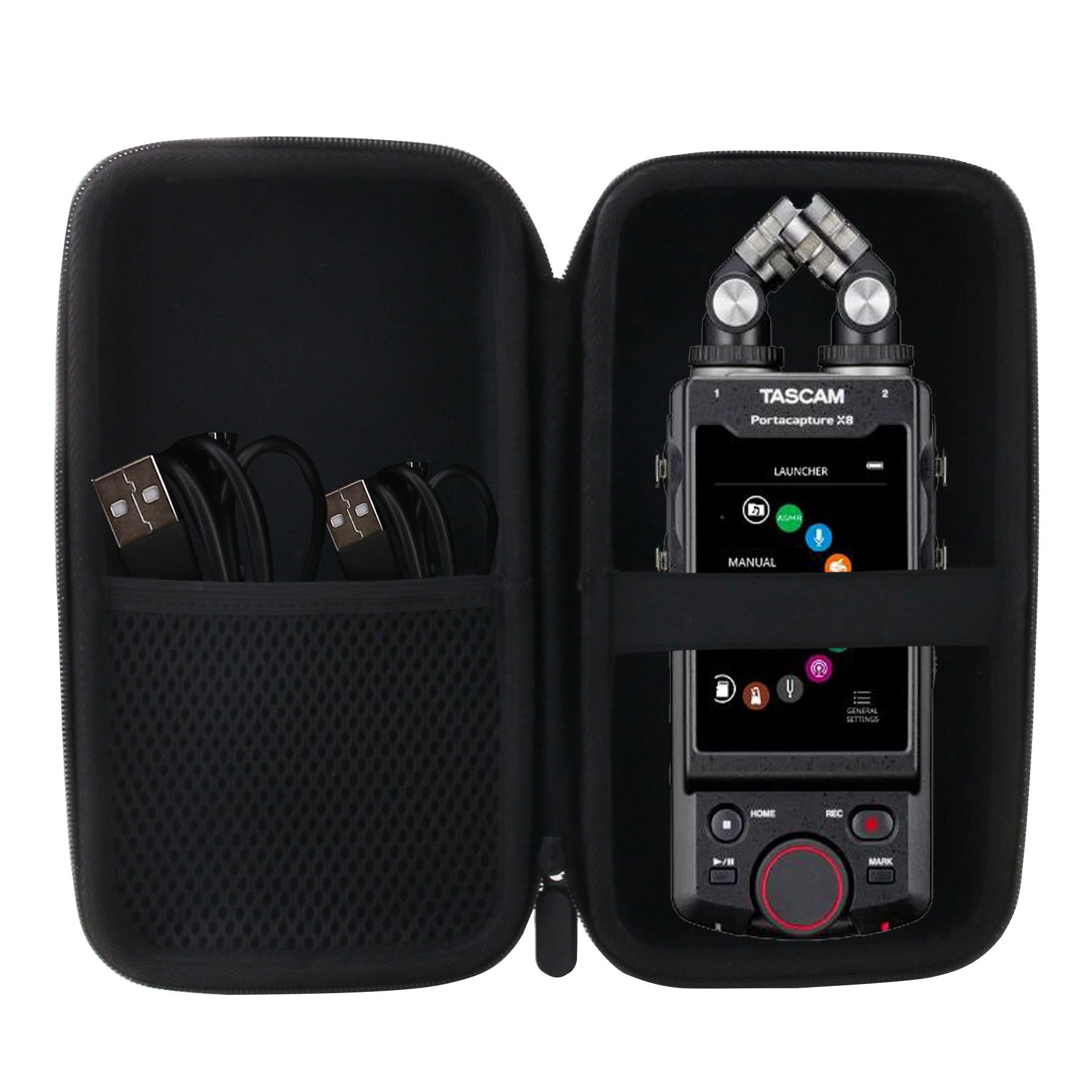 【送料無料】WERJIA 収納ケース対応 TASCAM(タスカム) Portacapture X8 ポータブルレコーダー (X8 ケース)