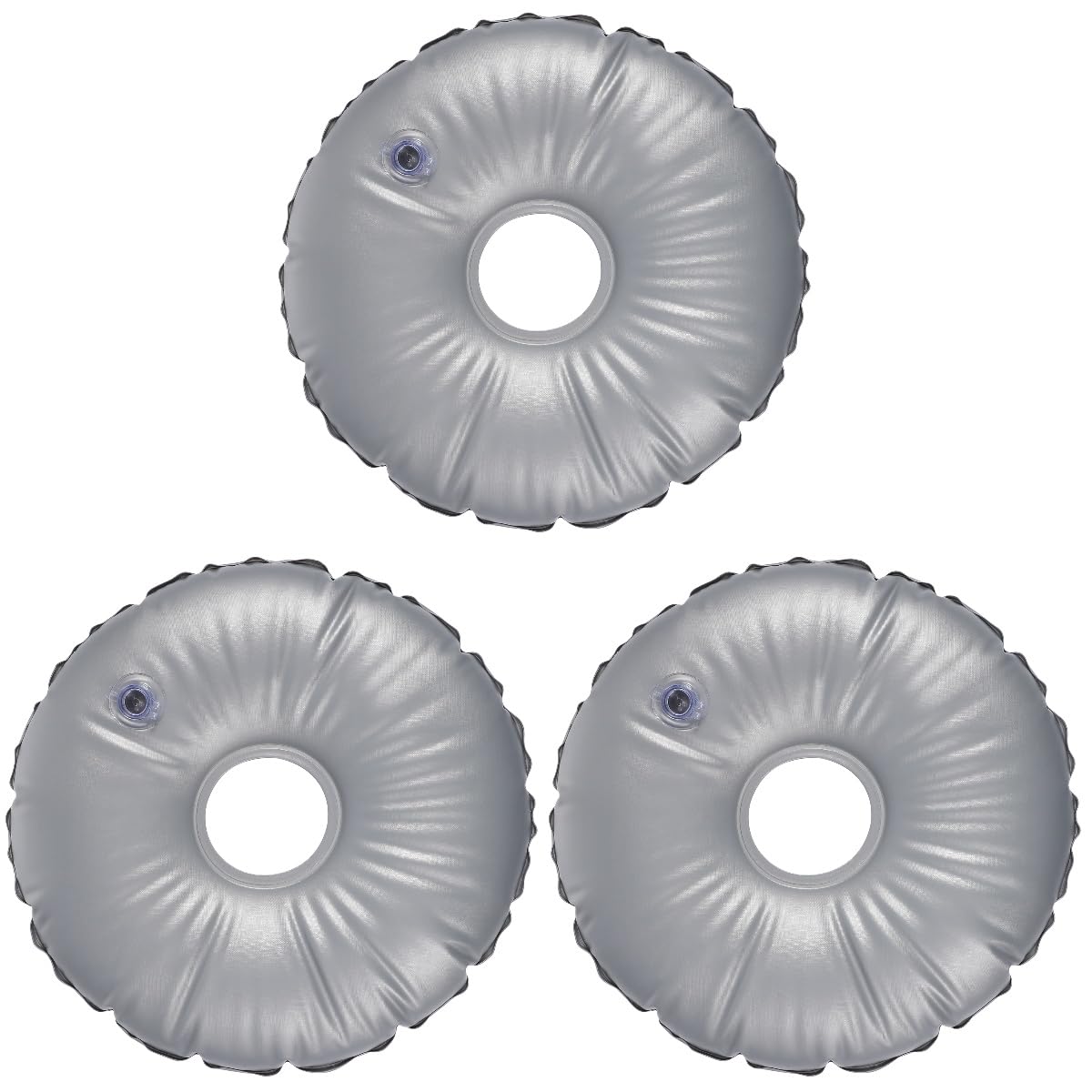 【送料無料】Amosfun ウォーターバッグ ウエイトバッグ 防風 テント固定用 重り 水袋 注水式 3個 ウェ..