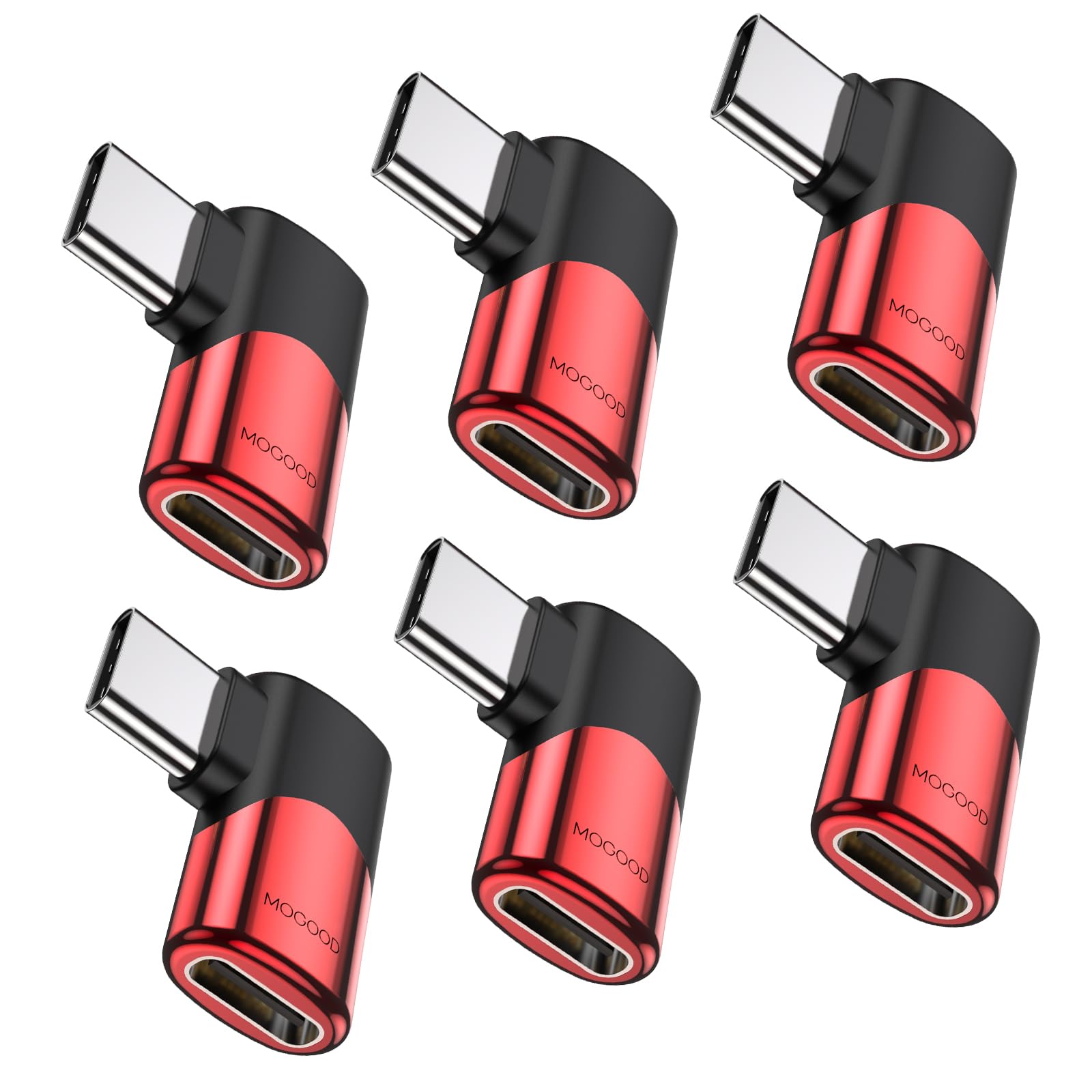 【送料無料】MOGOOD Type C 変換 アダプター 左右 90° L字 USB Cオス対メス USB Cエクスパンダ 40Gbps..