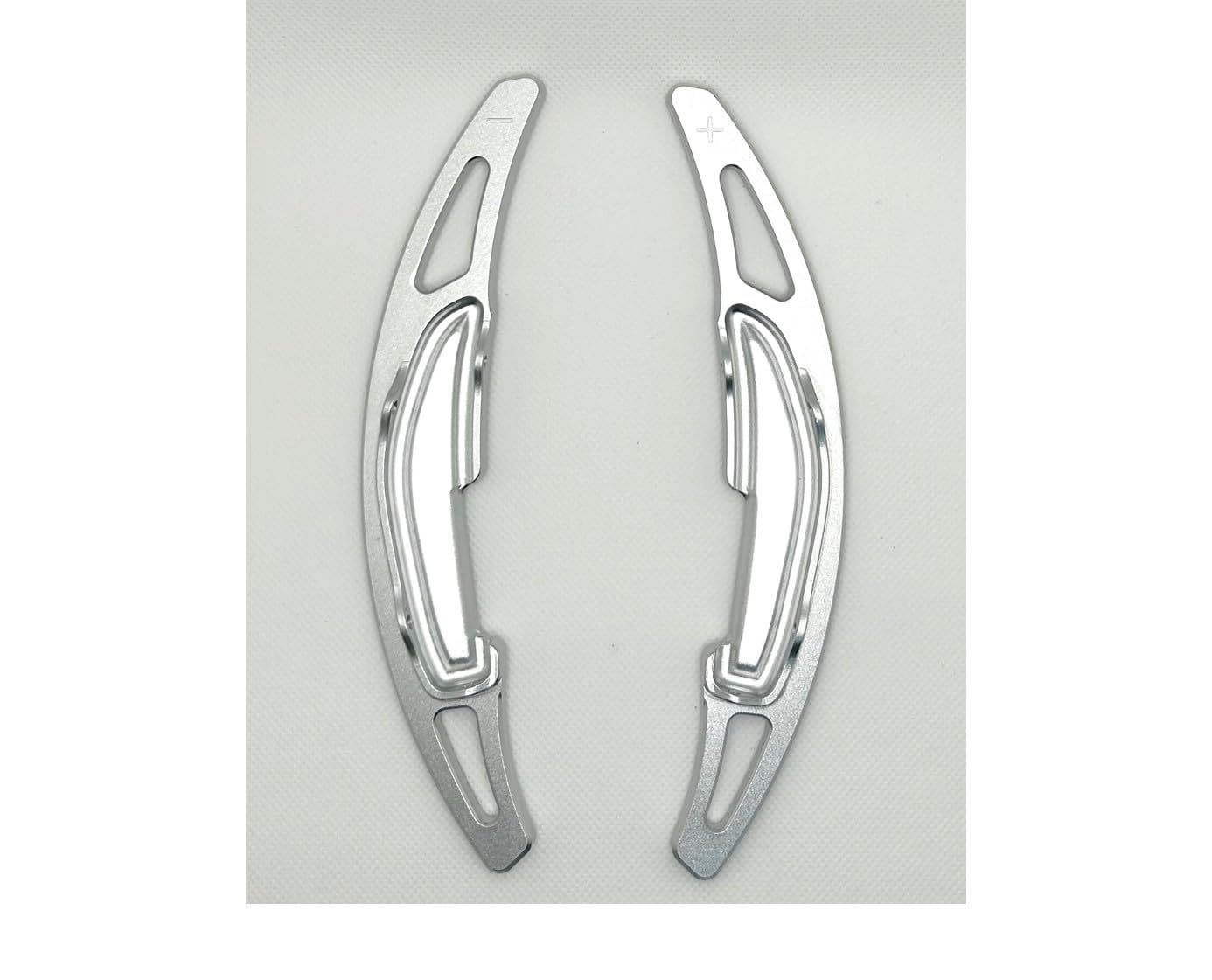 【送料無料】EVOGEAR 社外品 BMW 専用 パドルシフトカバー M2 M3(F80) M4(F82,F83) M5 M6(F12) X3M X4M X5M(F85) X6M(F86) ステアリング パドル シフト エクステンション アクセサリー カスタム パーツ (銀)