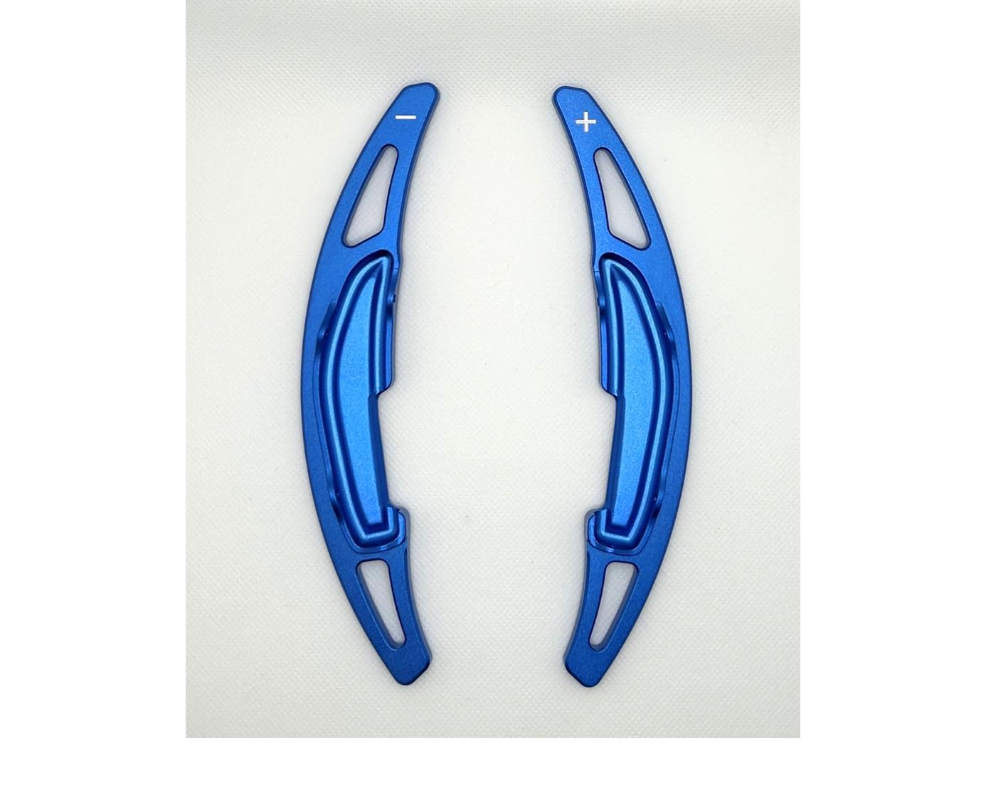 【送料無料】EVOGEAR 社外品 BMW 専用 パドルシフトカバー M2 M3(F80) M4(F82,F83) M5 M6(F12) X3M X4M X5M(F85) X6M(F86) ステアリング パドル シフト エクステンション アクセサリー カスタム パーツ (青)