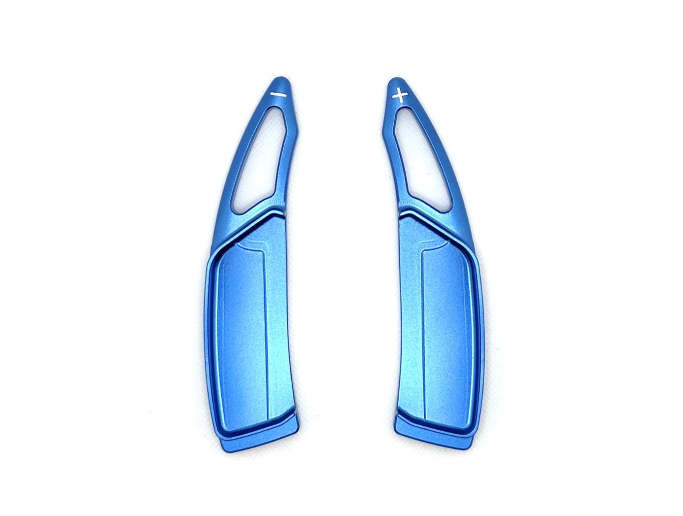 【送料無料】EVOGEAR 社外品 プジョー 専用 アルミ合金 パドルシフトカバー 308 308GT 308SW T9 /5008 5008GT P8/3008 3008GT P8 /508 508GT R8 ステアリング パドル シフト エクステンション アクセサリー カスタム パーツ (青)