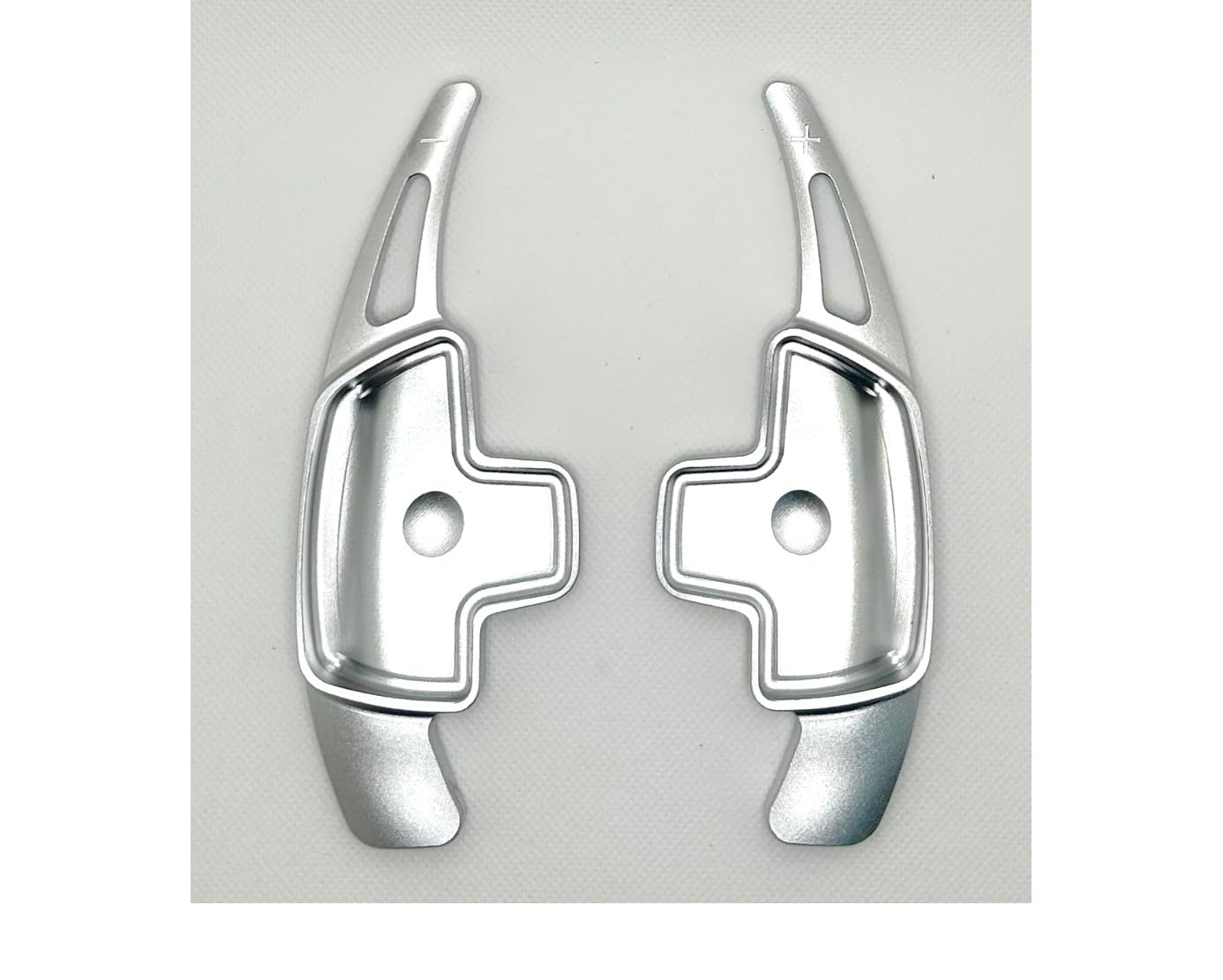 【送料無料】EVOGEAR 互換性/交換 ベンツ 専用 パドルシフトカバー メルセデスベンツ (銀)