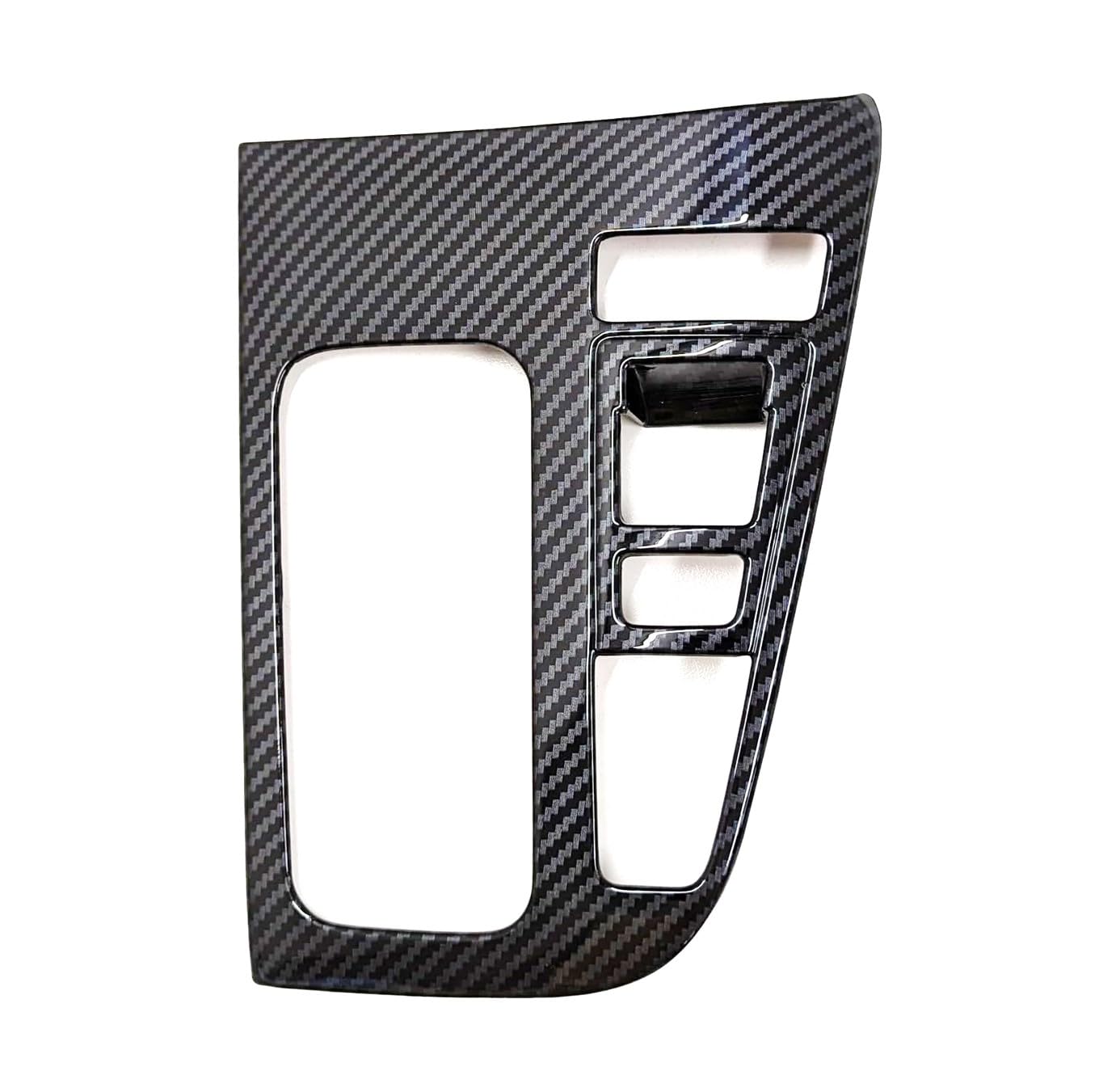 【送料無料】EVOGEAR 社外品 トヨタ 新型 ヴォクシー VOXY ノア NOAH 90系(令和4年1月〜) シフトパネル シフトカバー エレクトロシフトマチック フレーム ガーニッシュ 内装パーツ アクセサリー ハイブリッド車用 (ブラックカーボン タイプB)