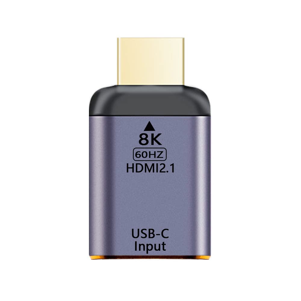 【送料無料】NFHK USB-C Type C メスソース→HDMIシンクHDTVアダプター 8K@60hz 4K@120hz タブレット&電..
