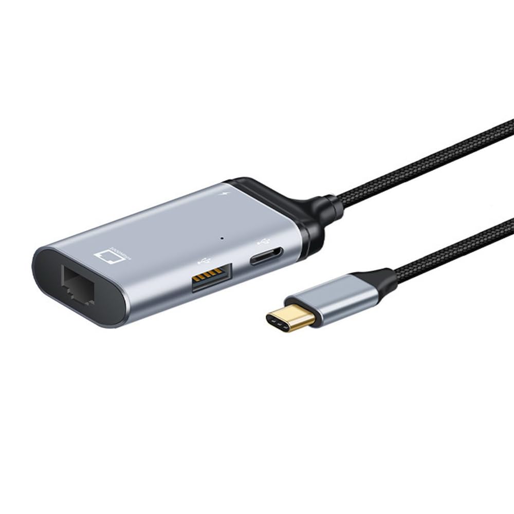 【送料無料】NFHK USB-C Type-C USB3.1~1000Mbps ギガビットイーサネットネットワークLANアダプター メスPD電源ポート付き, NF-UC-162-LAN
