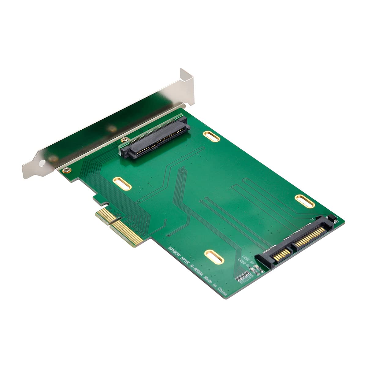 【送料無料】NFHK PCI-E 3.0x4レーンからU.2U2キットSFF-8639Intelマザーボードおよび750NVMe PCIeSSD用ホストアダプター