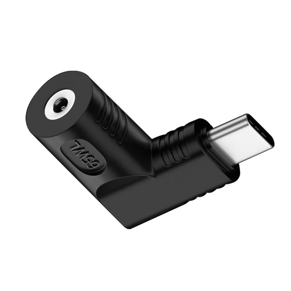 【送料無料】NFHK DCジャック 4.0x1.3mm 入力 USB-C Type-C 角度付き 90度 電源プラグ 充電アダプター ..
