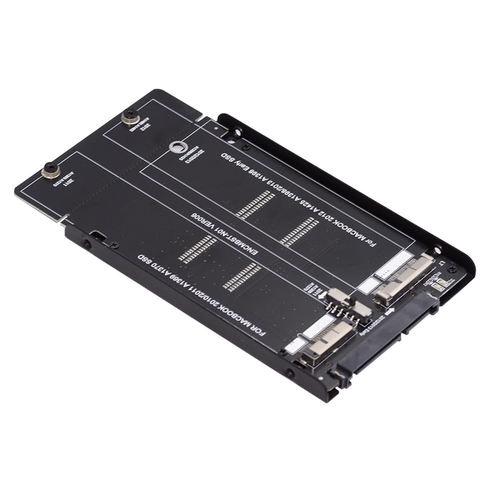 【送料無料】NFHK 2.5インチ SATA 22ピン - 2010 2011 2012 Mac Air Pro Retina SSD 12+6ピン 17+7ピン..