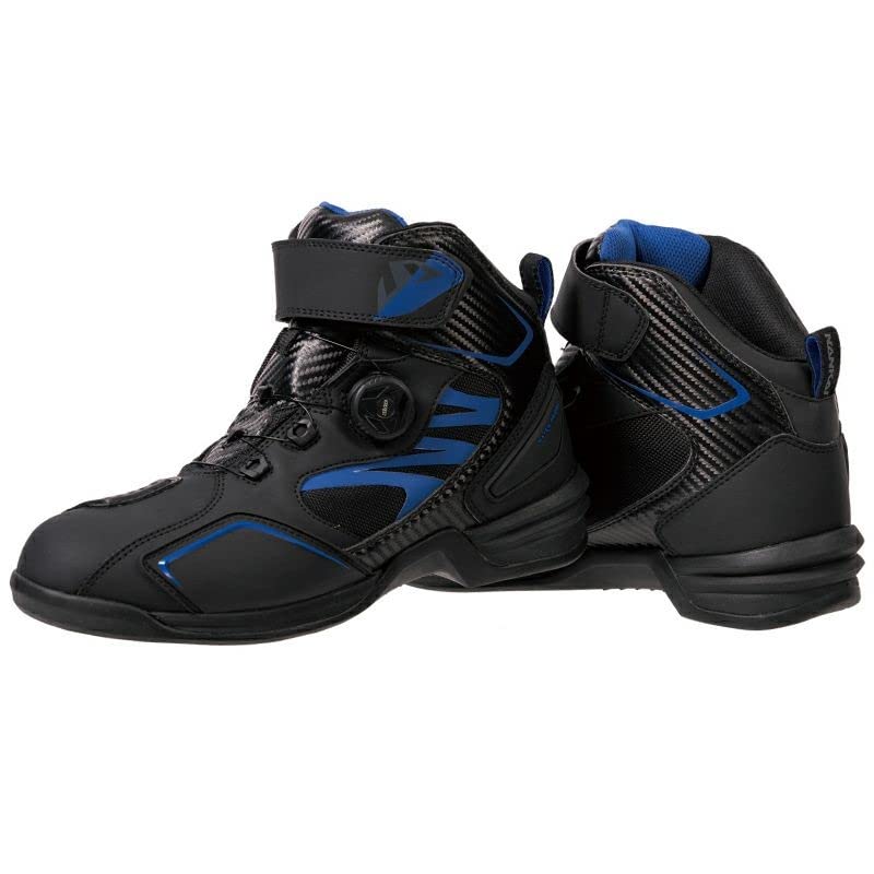 【送料無料】[ナンカイ] 南海部品 ストリームシティーテック5 ライディングシューズ NS-36 (ブルー, 25.0cm)