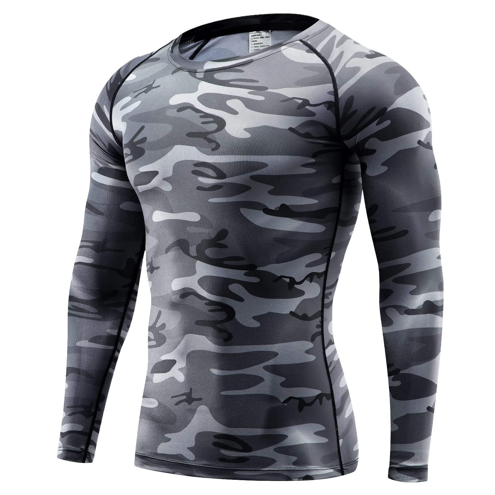 【送料無料】sillictor コンプレッション トップス メンズ 長袖 パワーストレッチ アンダー シャツ コ..